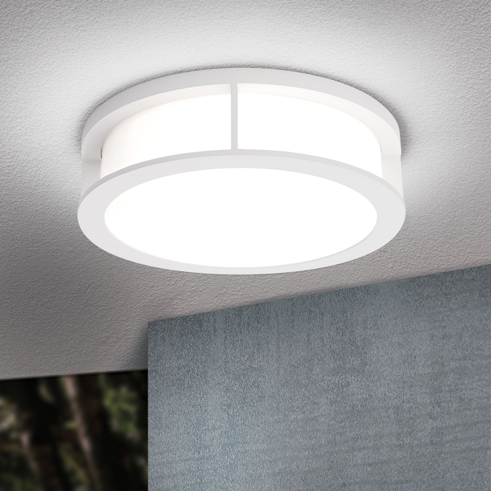 LED outdoor lamp HENRY, white, 30cm