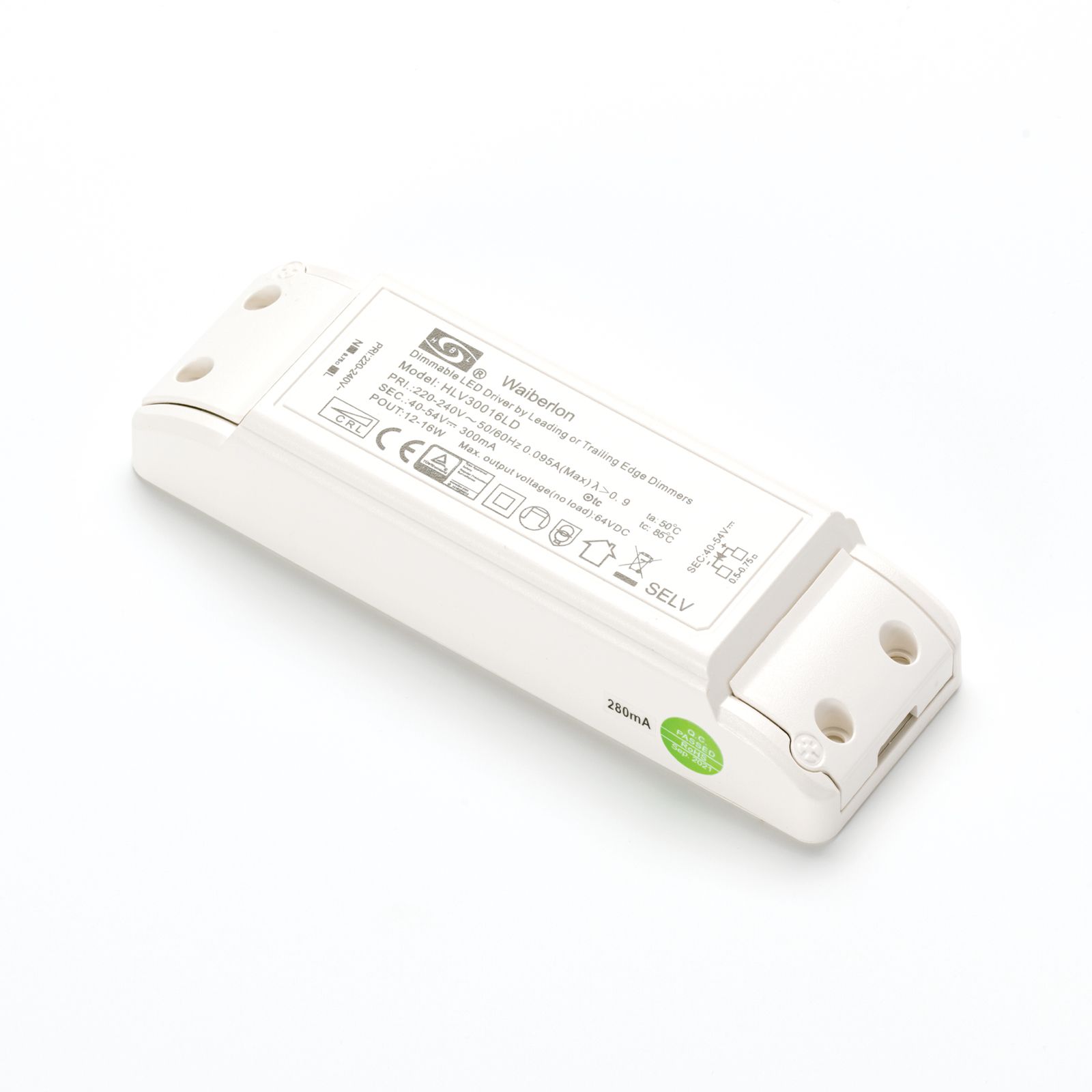 Driver 16a WAIBERLON HLV30016LD 12-16W, dimmable