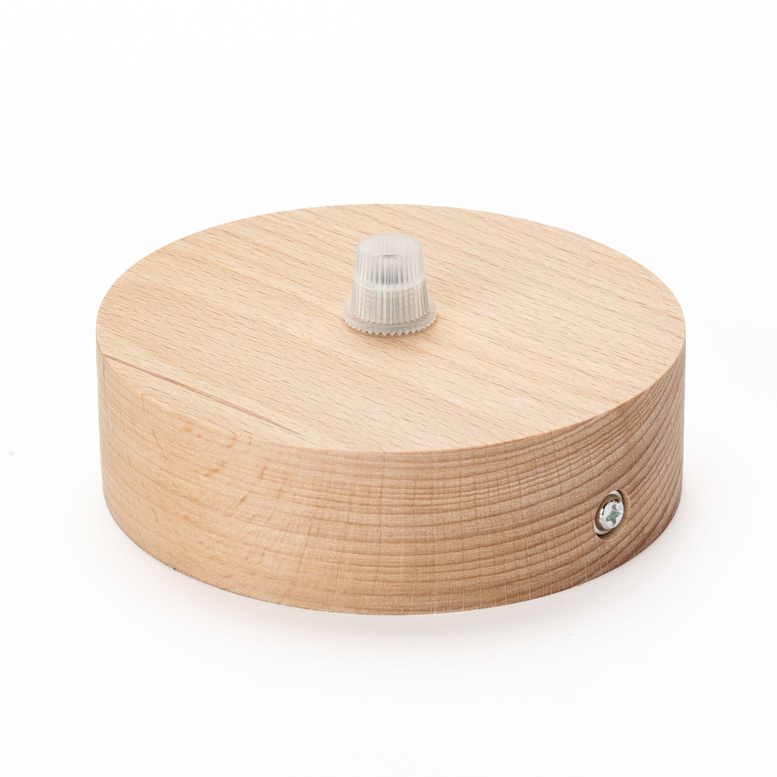 Rosette, Ø 100 mm, natural wood