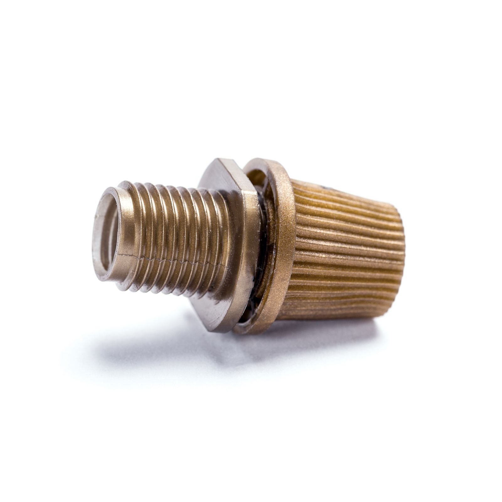 Telescopic pendant lamp strain-relief, Gold
