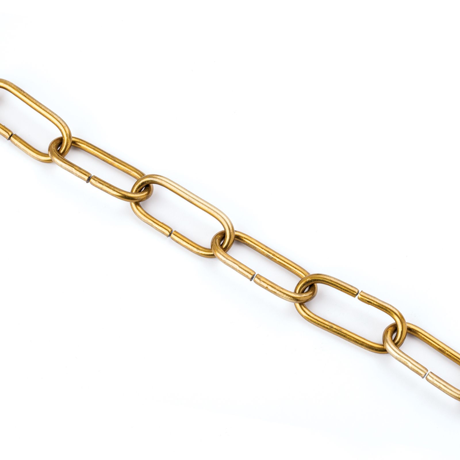 Lampenkette, 48x22x6mm, 1m, Altmessing