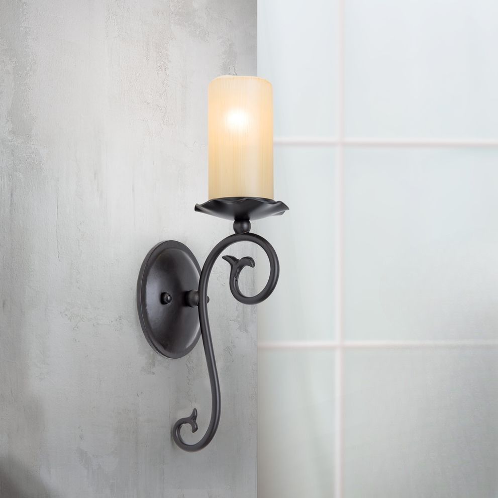 Wall light RUSTICKA, 1-lamp, Antique