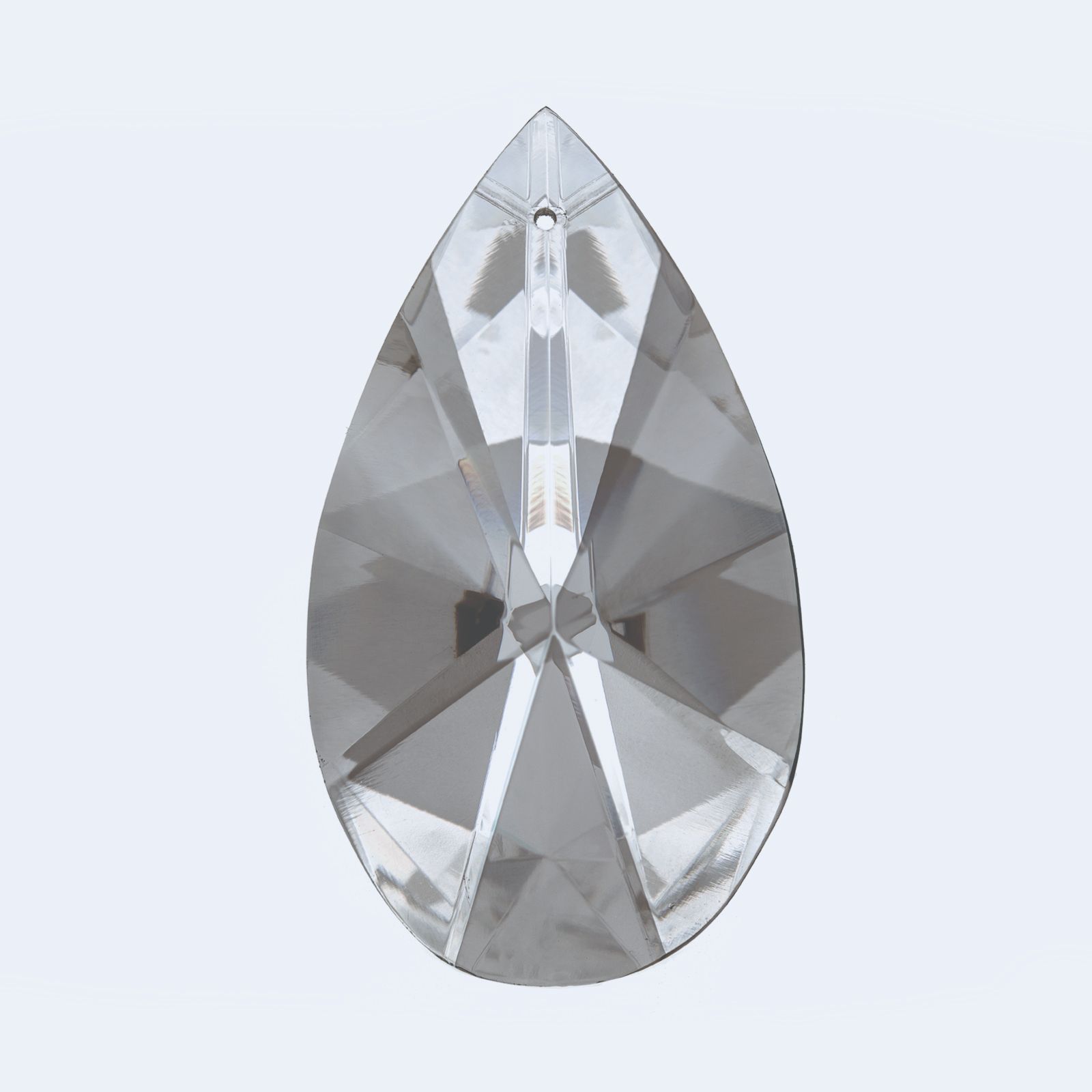 Chandelier crystal almond 3230 SCHÖLER CRYSTAL®, 50x29mm, transparent