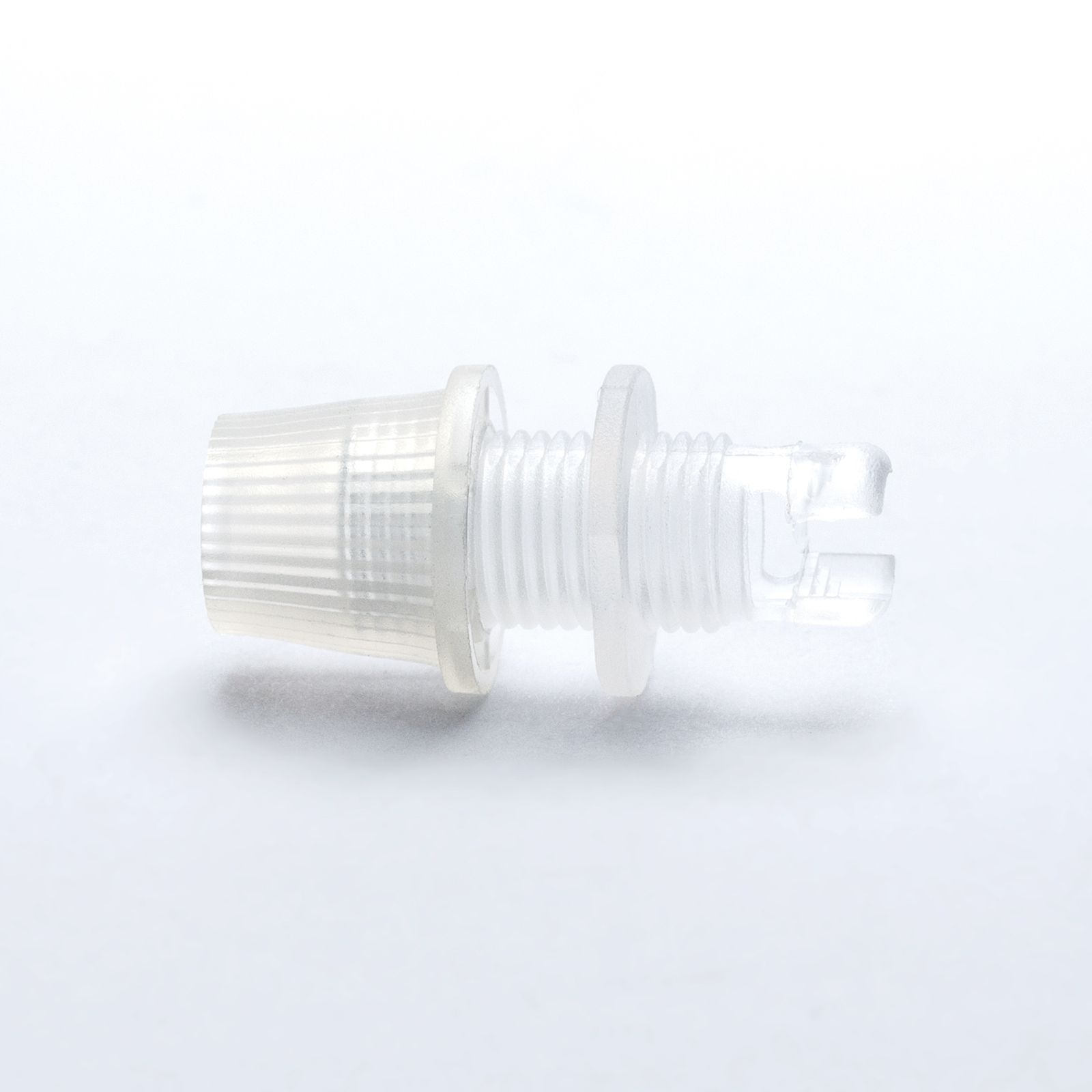 Telescopic pendant lamp strain-relief, transparent