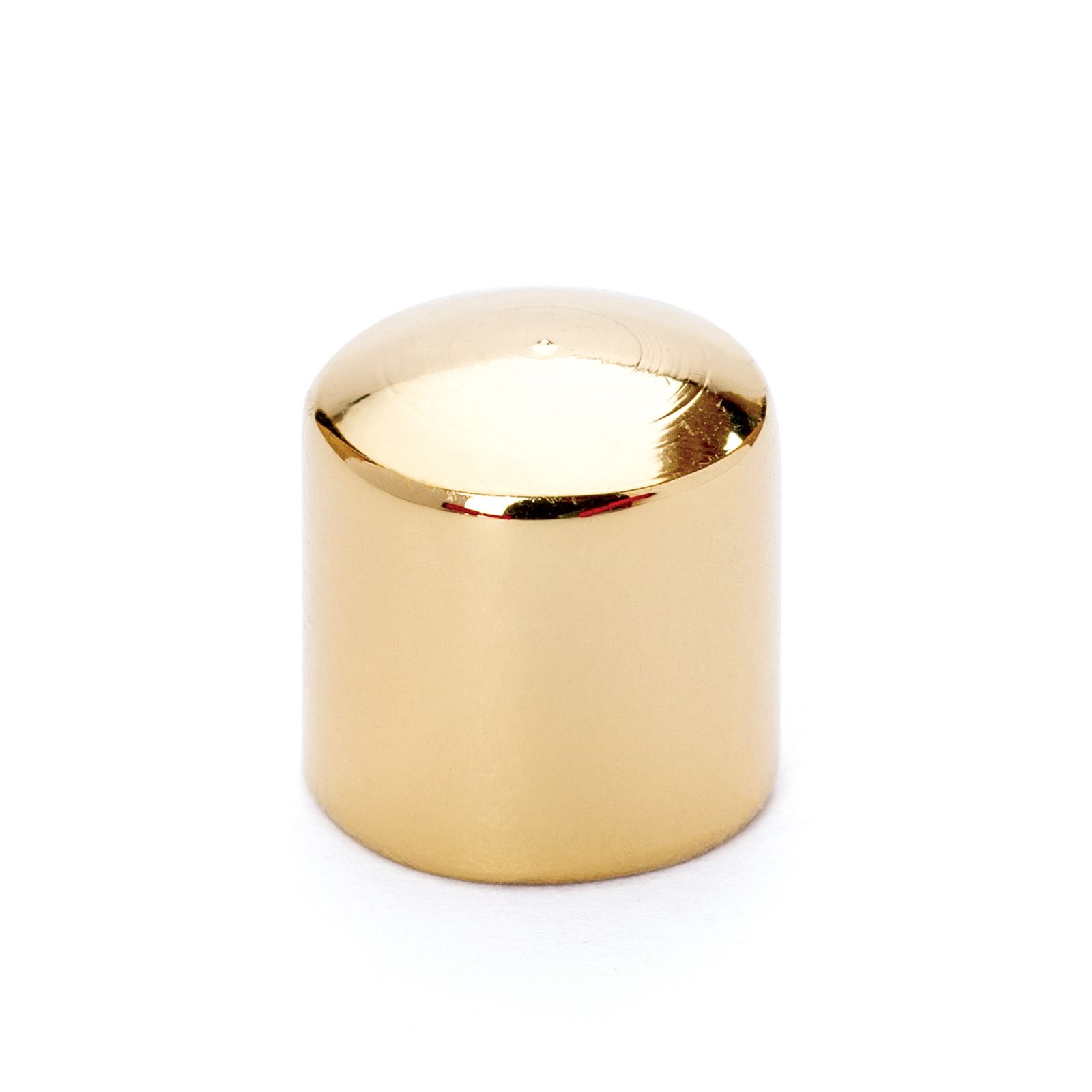 Button, thread M10x1, gold