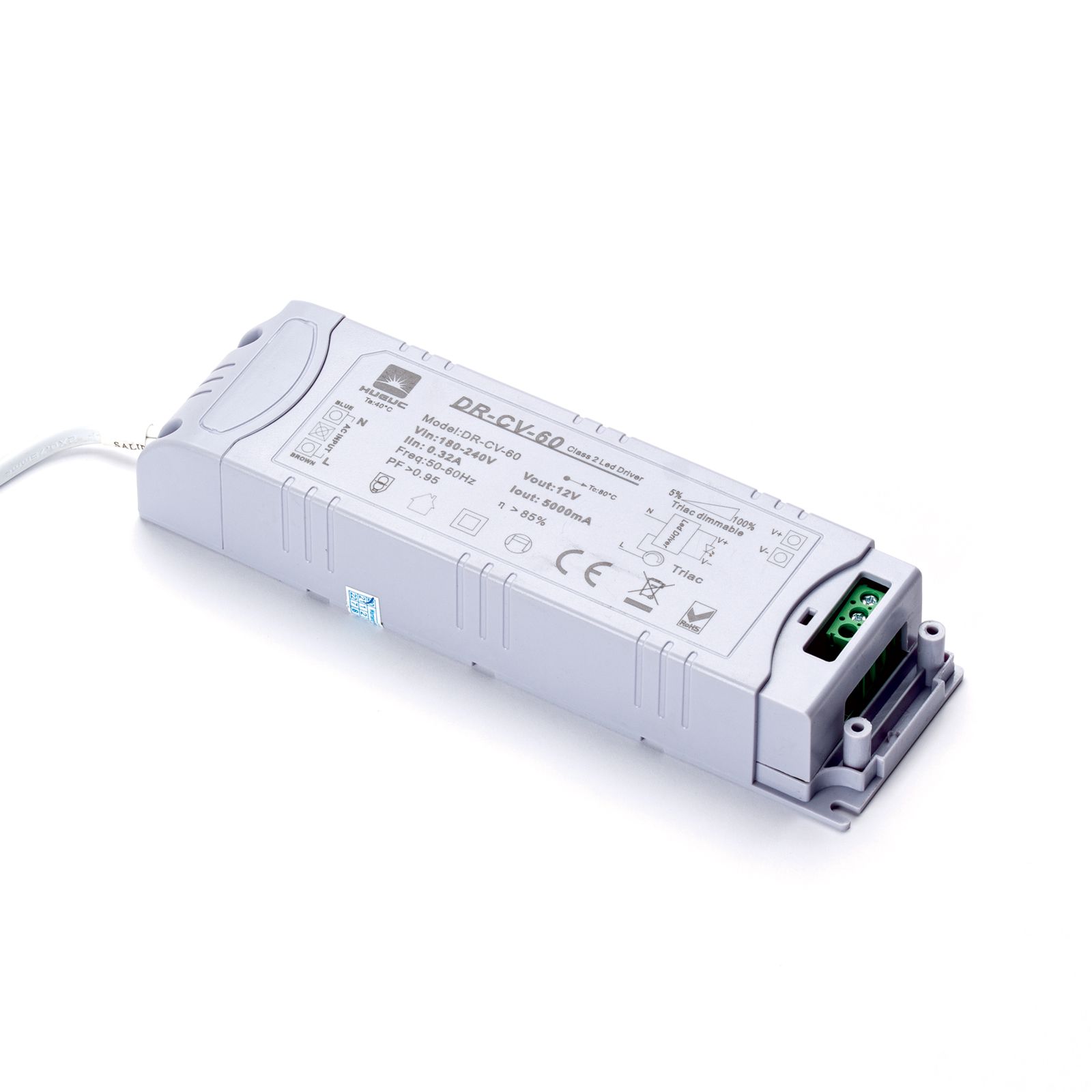 Driver 60k HUARUI DR-CV-60 60W 12VDC, dimmable
