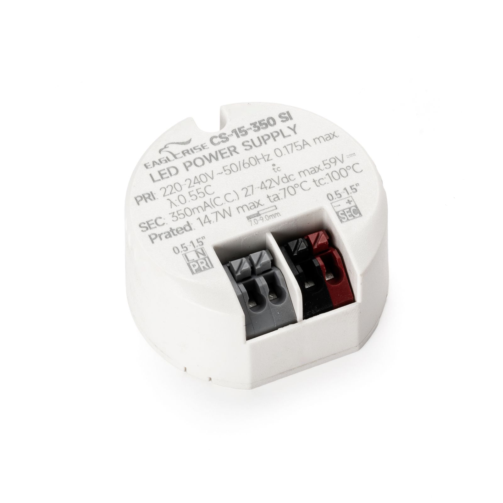 Driver 14.7a EAGLERISE CS-15-350 SI350mA, not dimmable