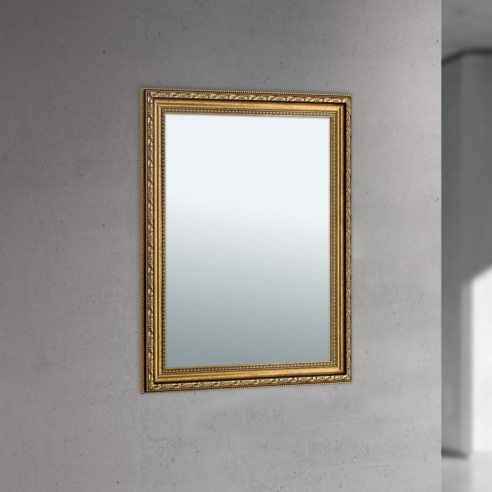 Mirror ELISA, 84x64cm, antique gold