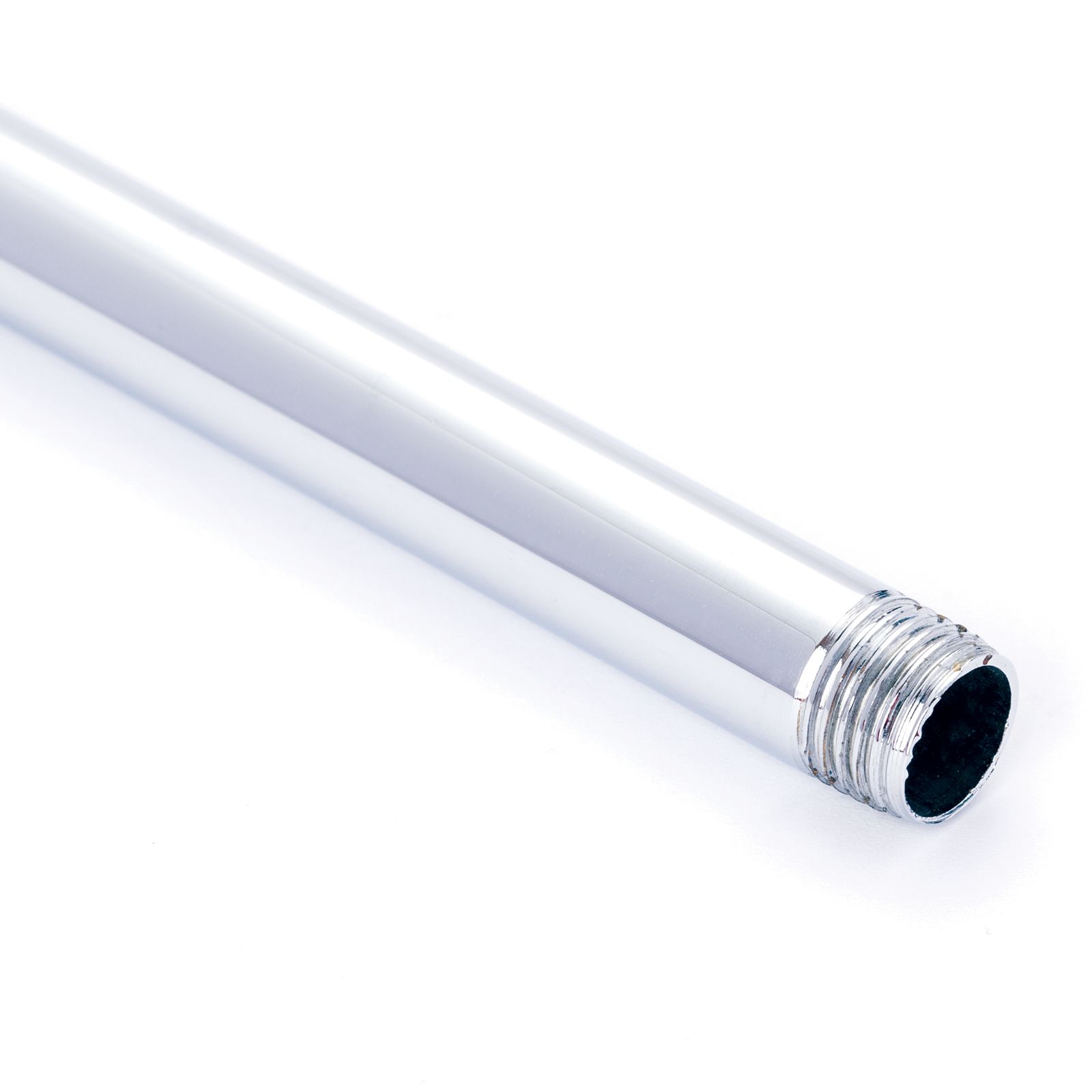 Pipe rod, thread 3/8", 20 cm, chrome