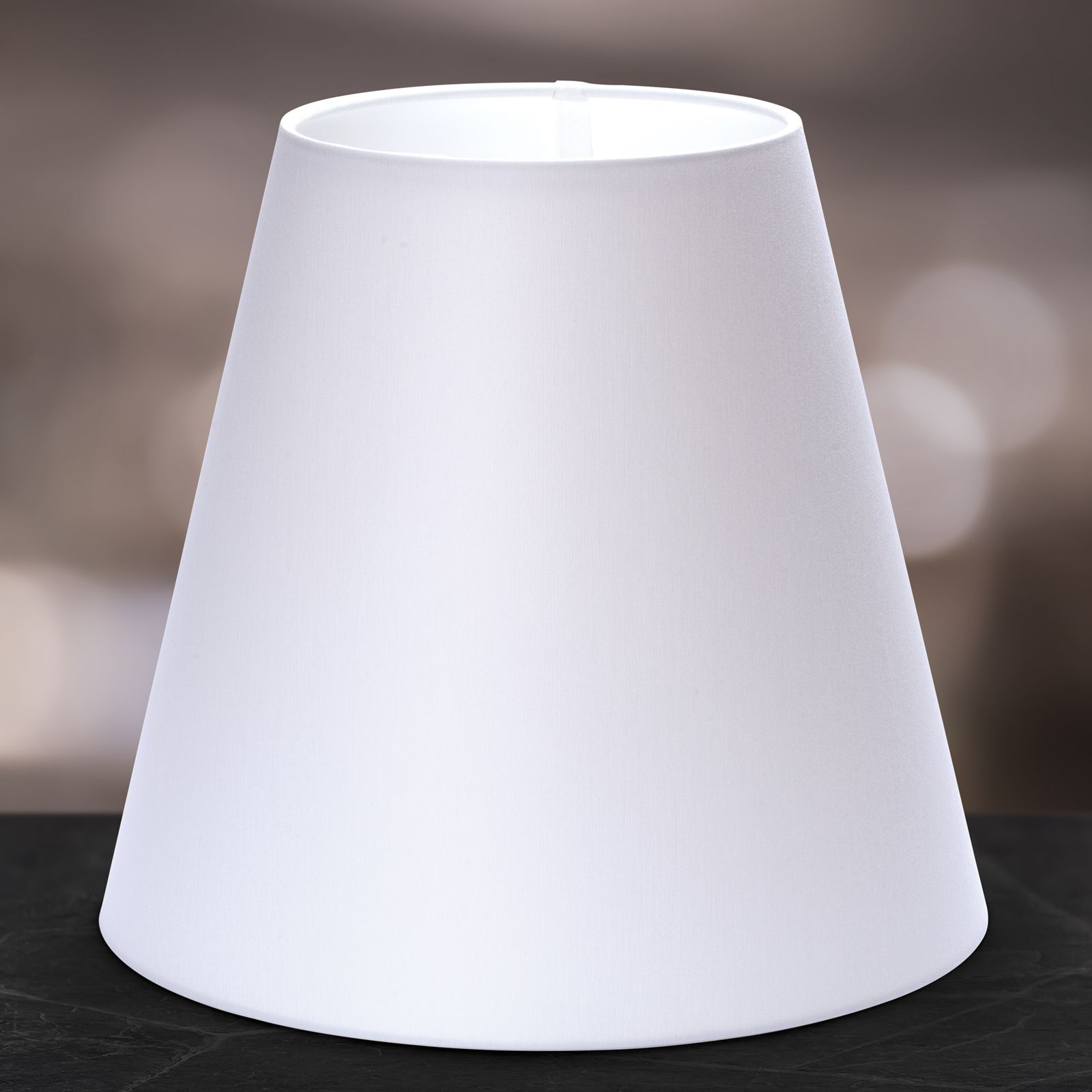Lampshade fabric SHADE 306, Ø 240 mm, white