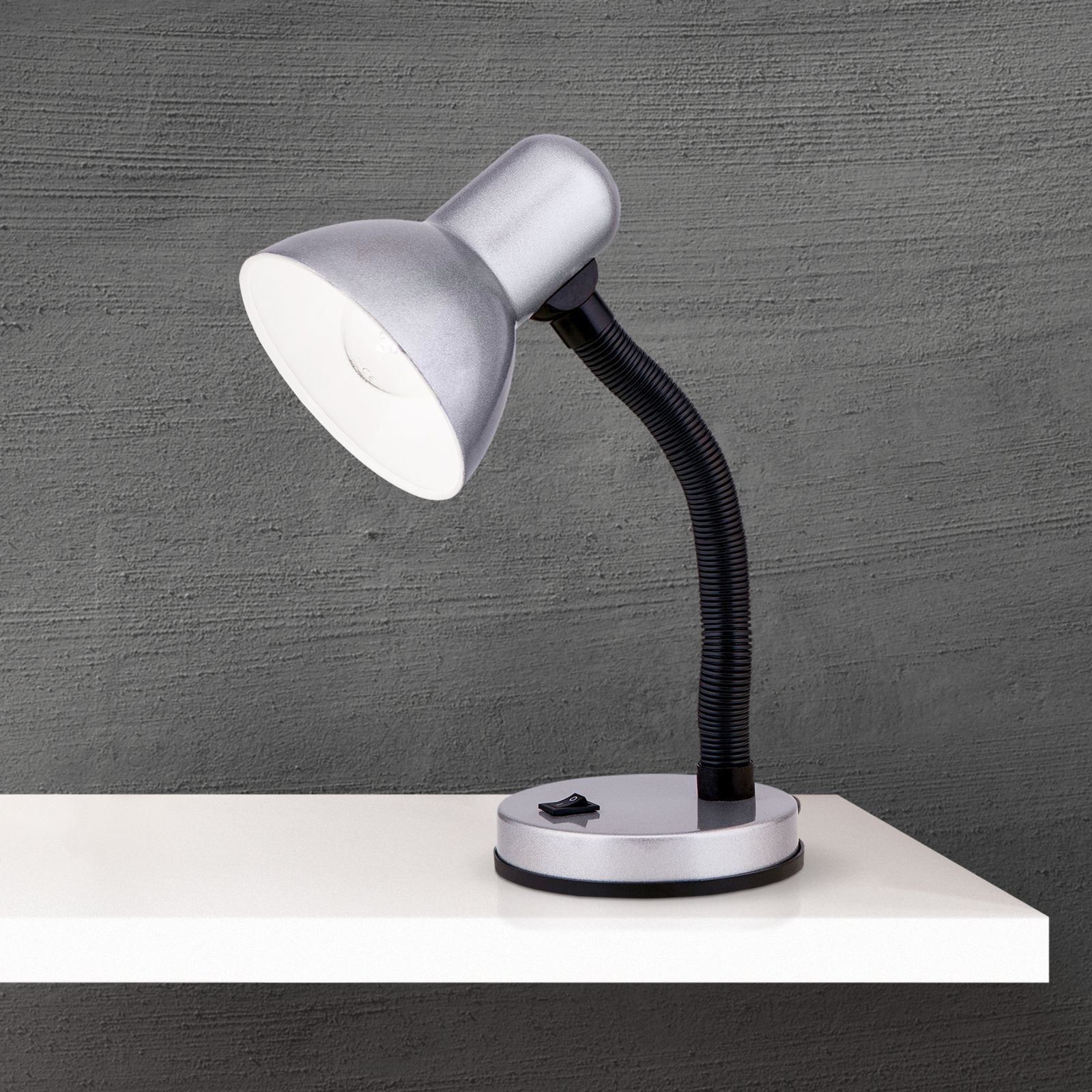 Tischlampe NEMO, Alu