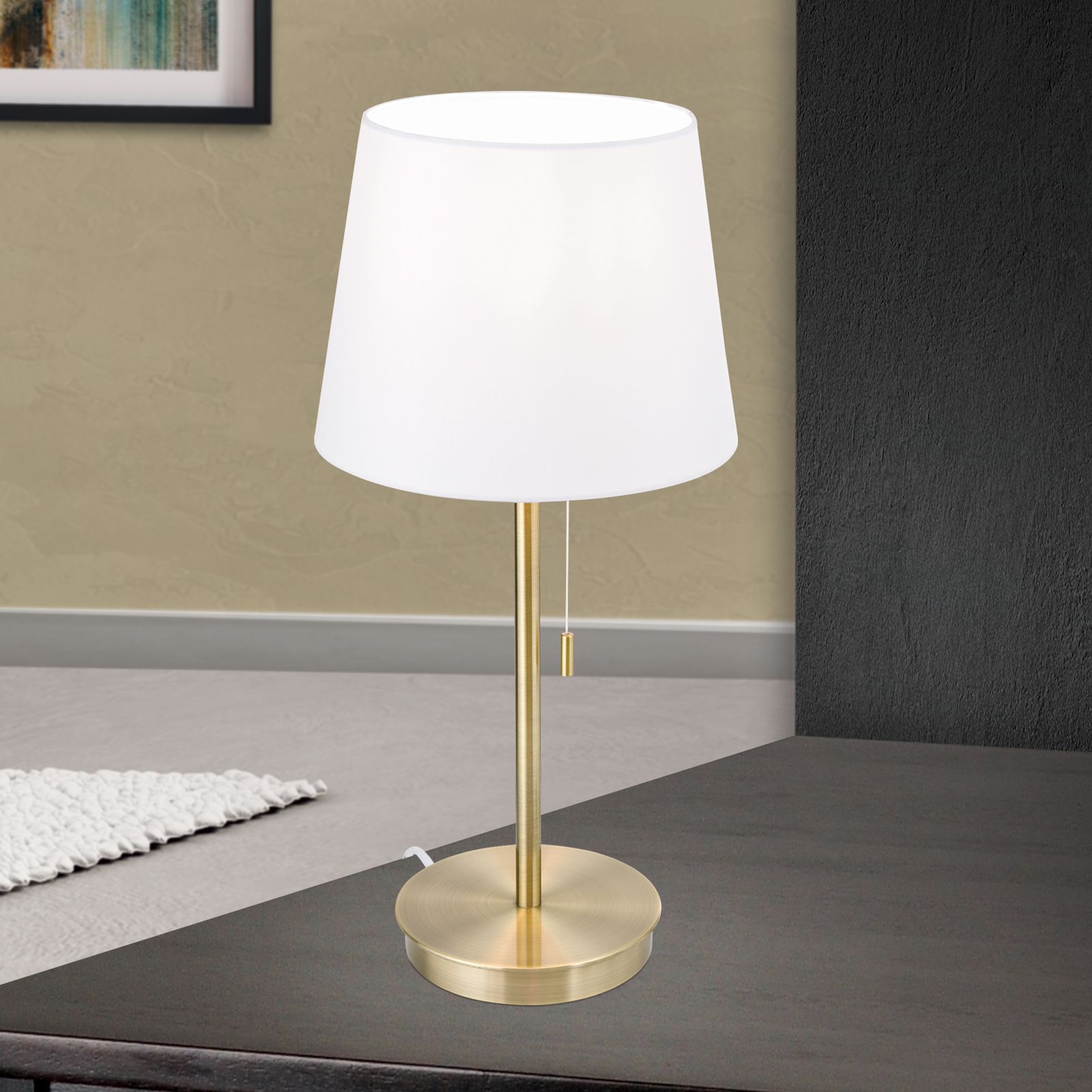 Table lamp LUDWIG, patina