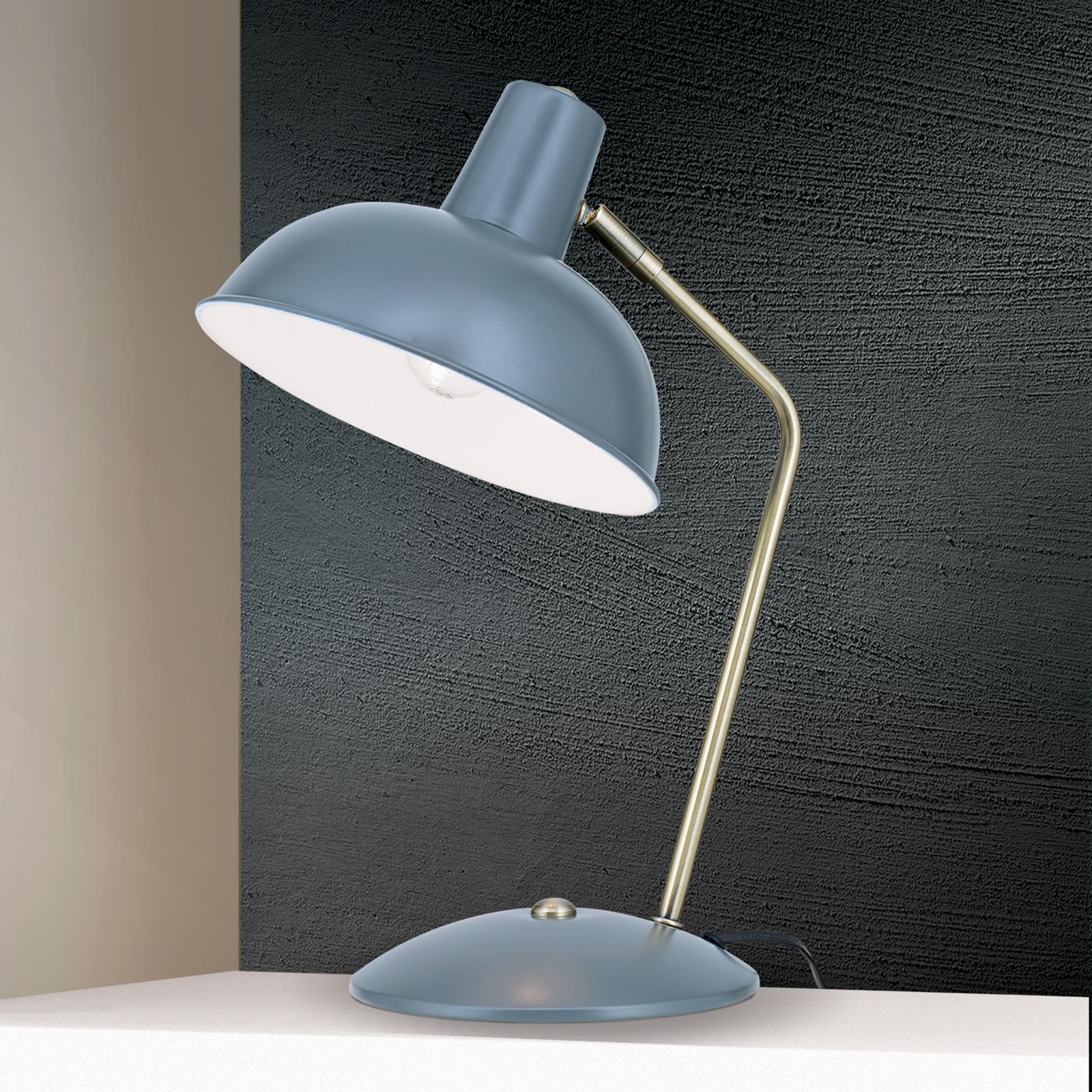 Table lamp FEDRA, grey