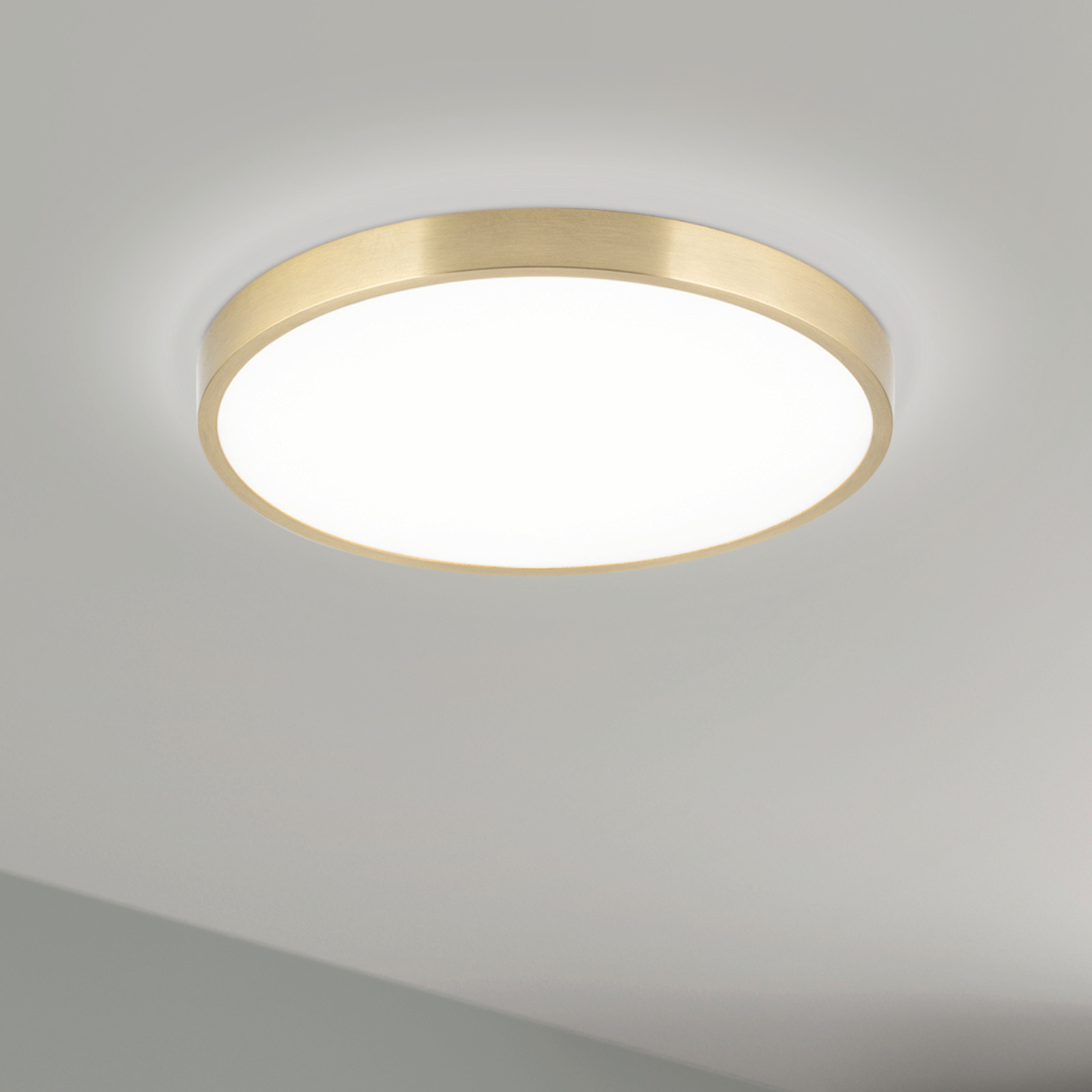 LED Deckenleuchte BULLY, Ø 28 cm, Patina