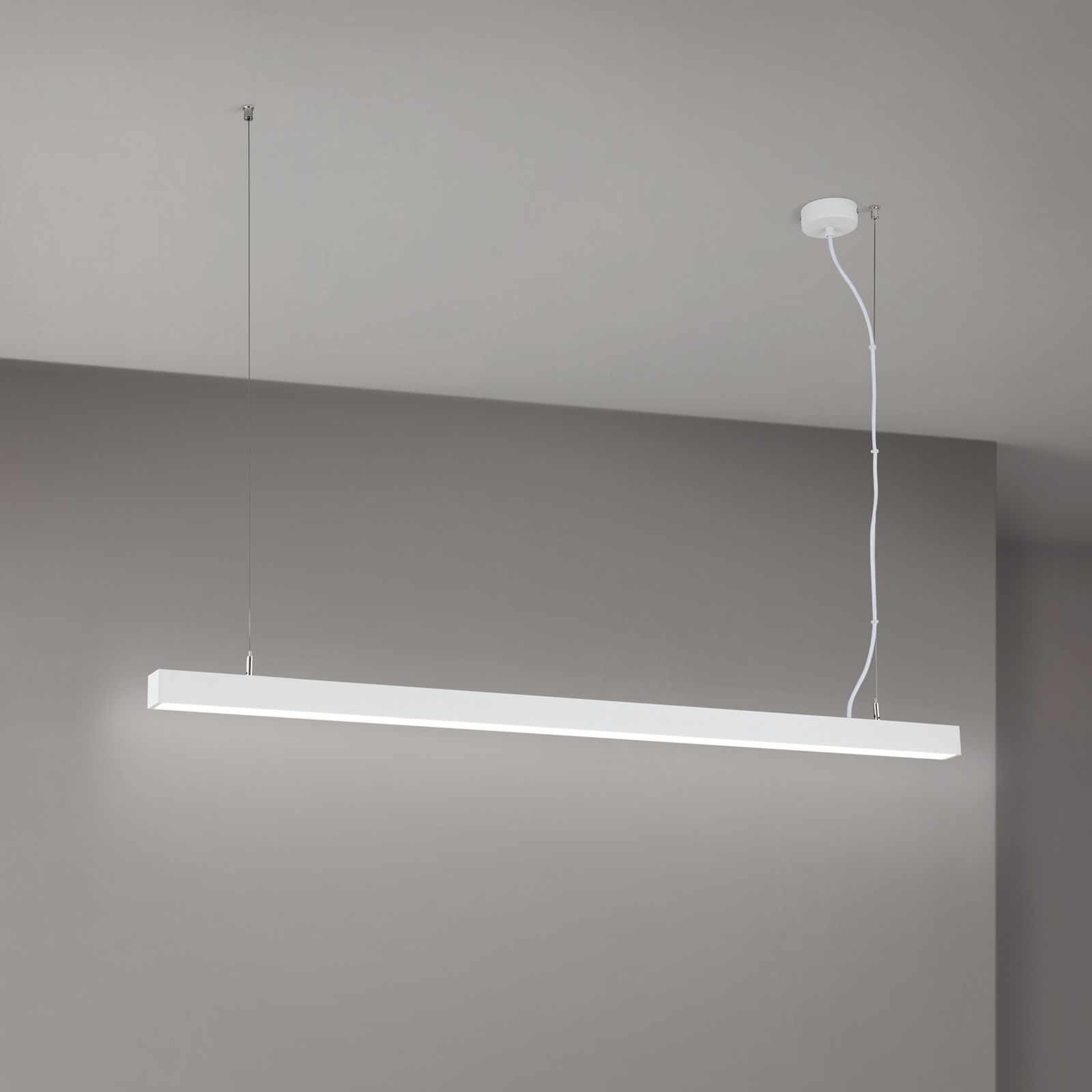 LED profile light BOUNCE, length 113 cm, white