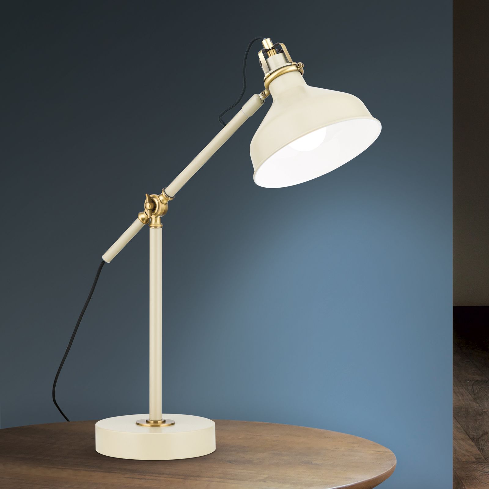 Table lamp SCHILLER, khaki