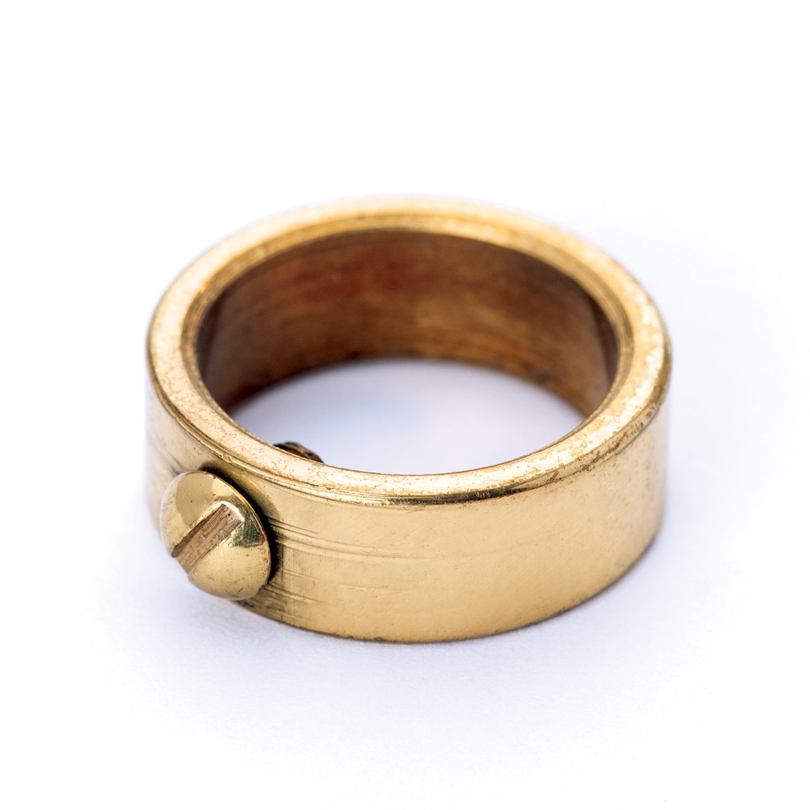Collet, 1/4" thread, brass