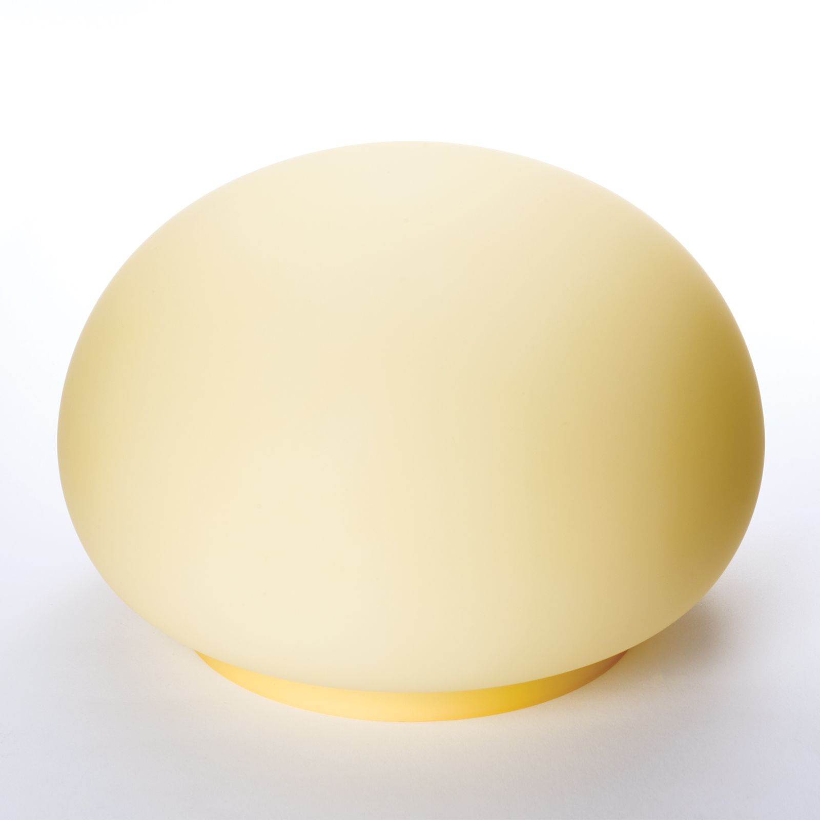 Glass lampshade 329, Ø 27cm, Champagne m.