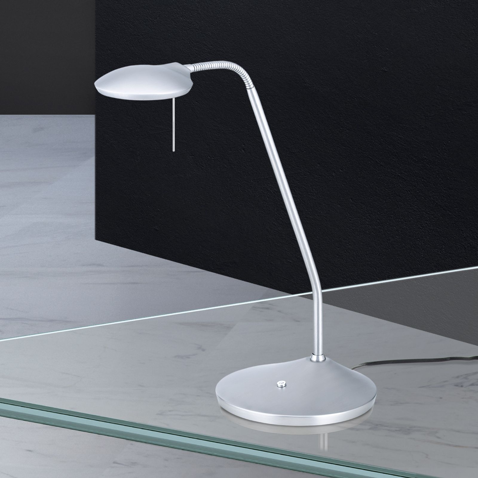 LED Tischleuchte COBRA, satin