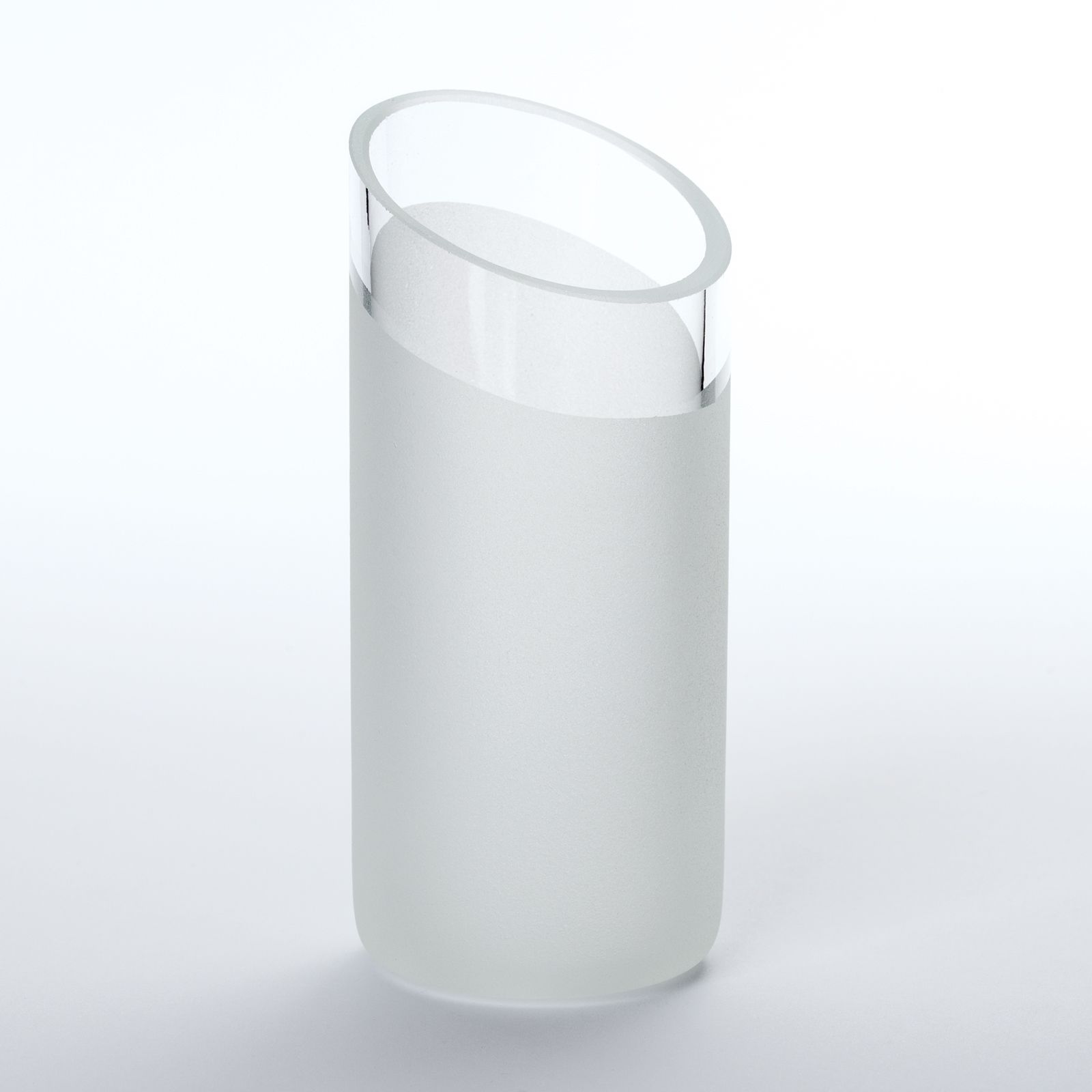 Glass lampshade 450, Ø 45 mm, Clear matt