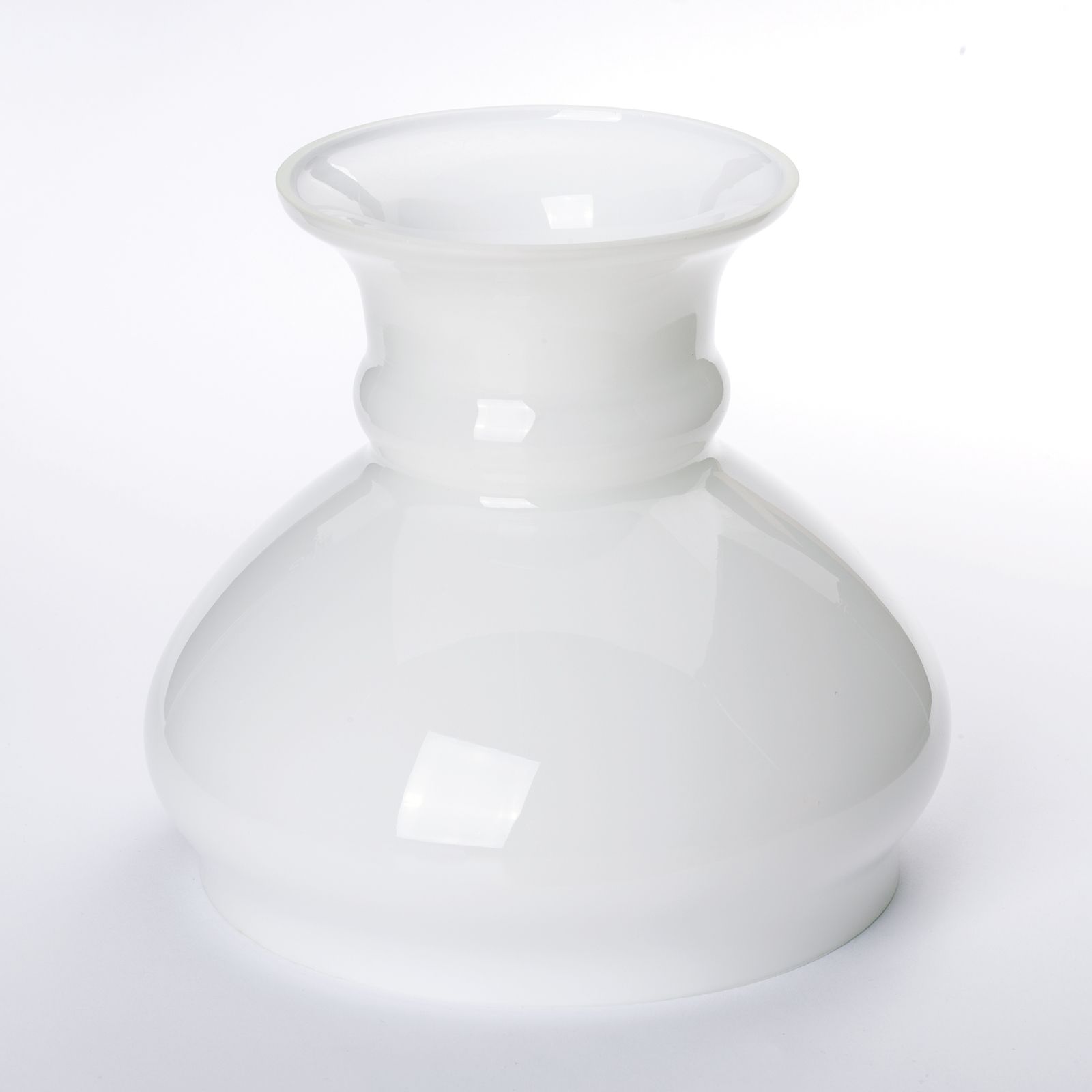 Petroleumlampenschirm 645/185/150, Ø 185 mm, Opal glänzend