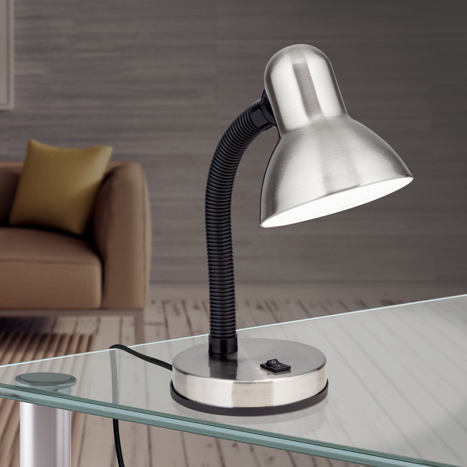 Tischlampe NEMO, Satin