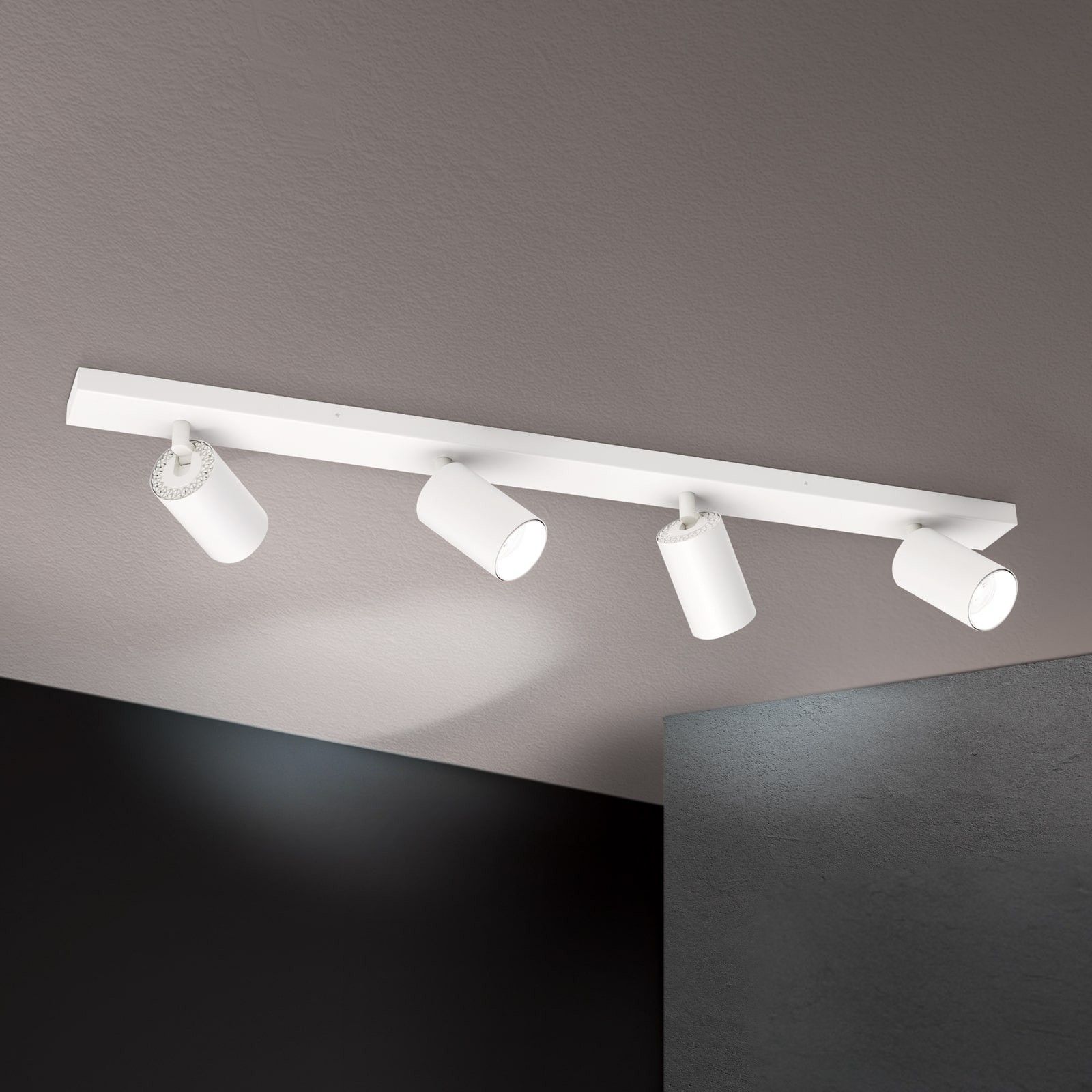 Orion LED Deckenleuchte, Silber, 10,1 Watt - 670 Lumen, Energiesparend