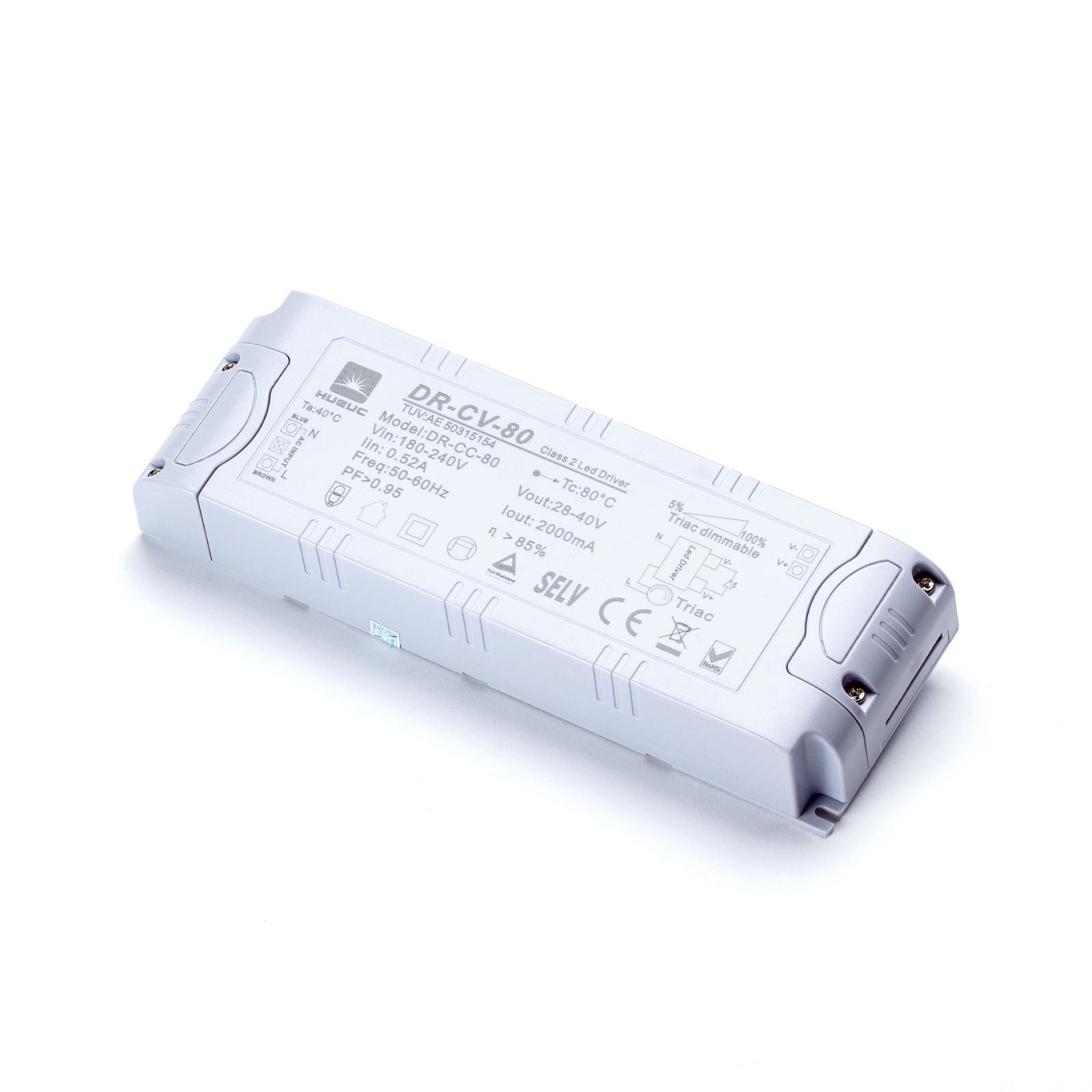 Driver 80c HUARUI DR-CV-80 80W 2000mA, dimmbar