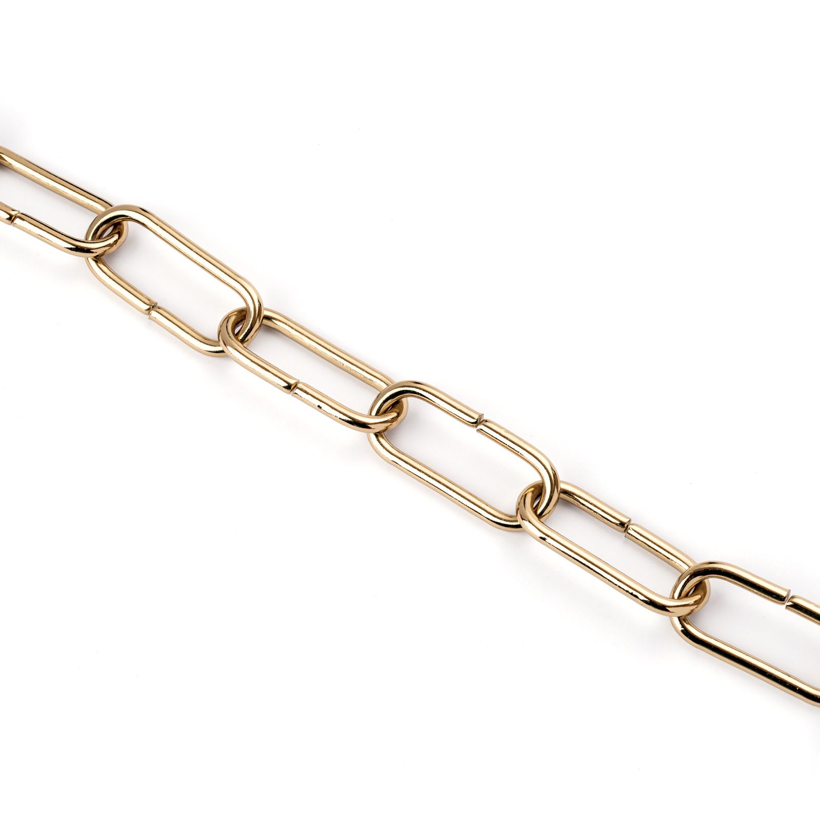 Lampenkette, 47x20x5 mm, 1 m, Gold