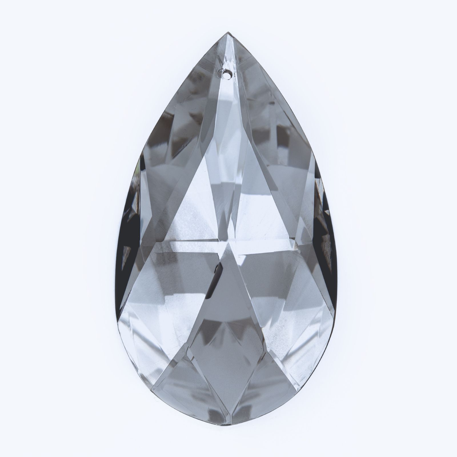 Chandelier crystal almond, 60x35mm, ransparent