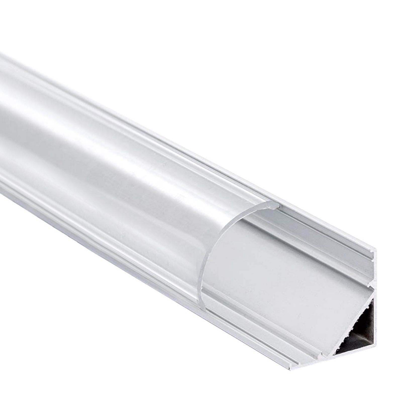 Aluminium-Profil für LED-Strips, Klar, 2 m