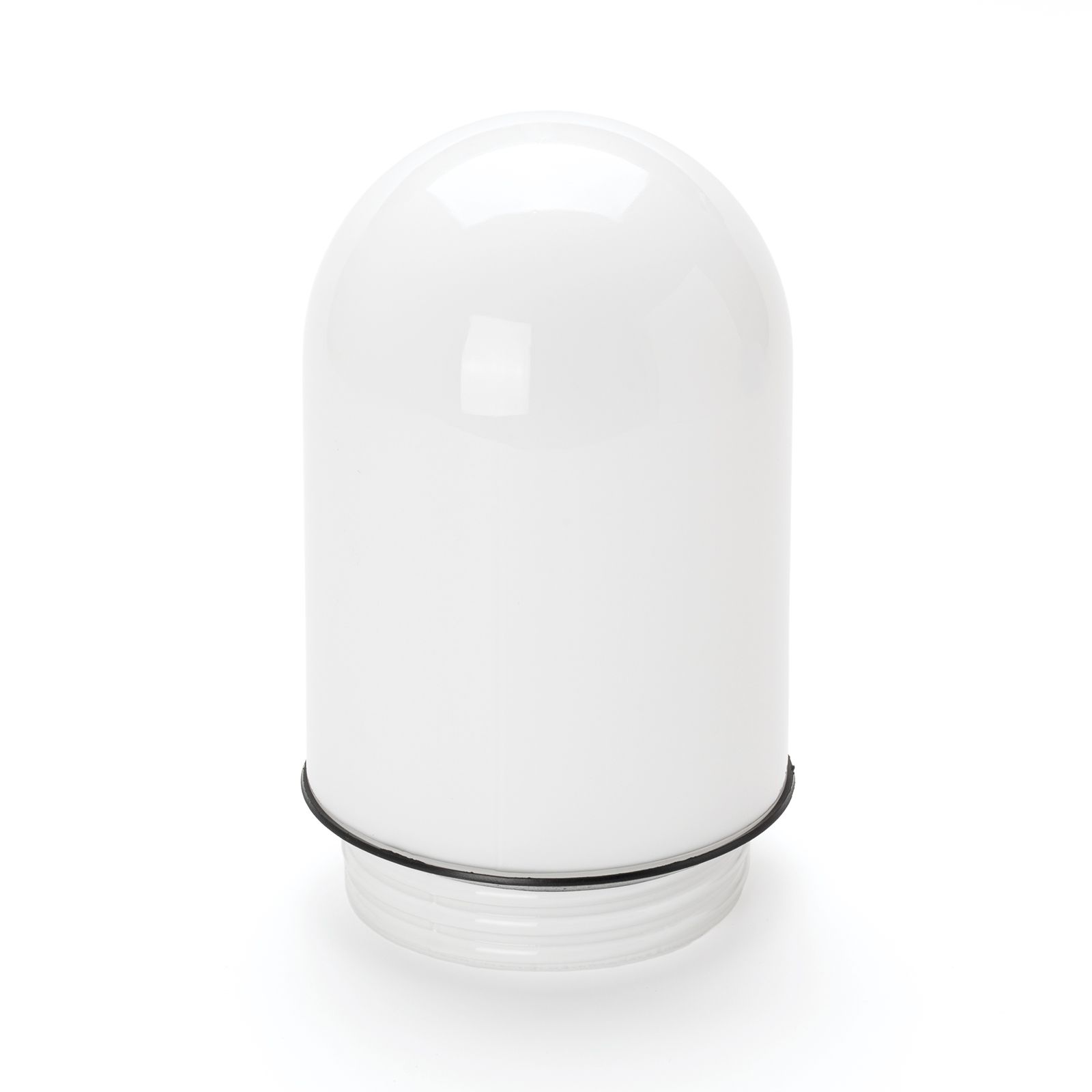 Threaded glass 11-1000, Ø 100 mm, opal-brilliant