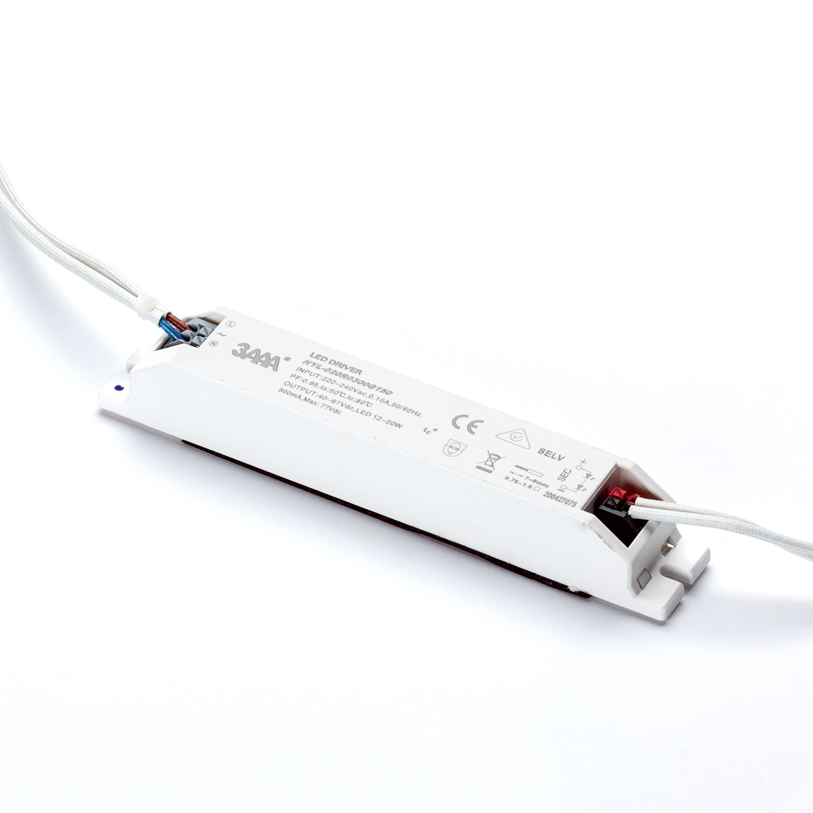 Driver 20n 3AAA HYL-020R0300G150 300mA20, non-dimmable