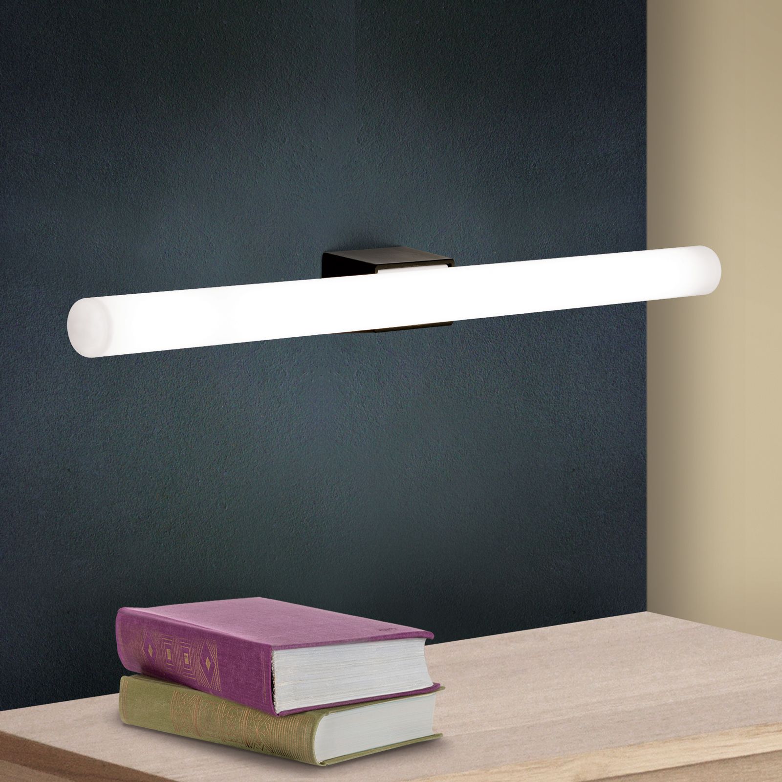 LED wall light VISAGIST, black