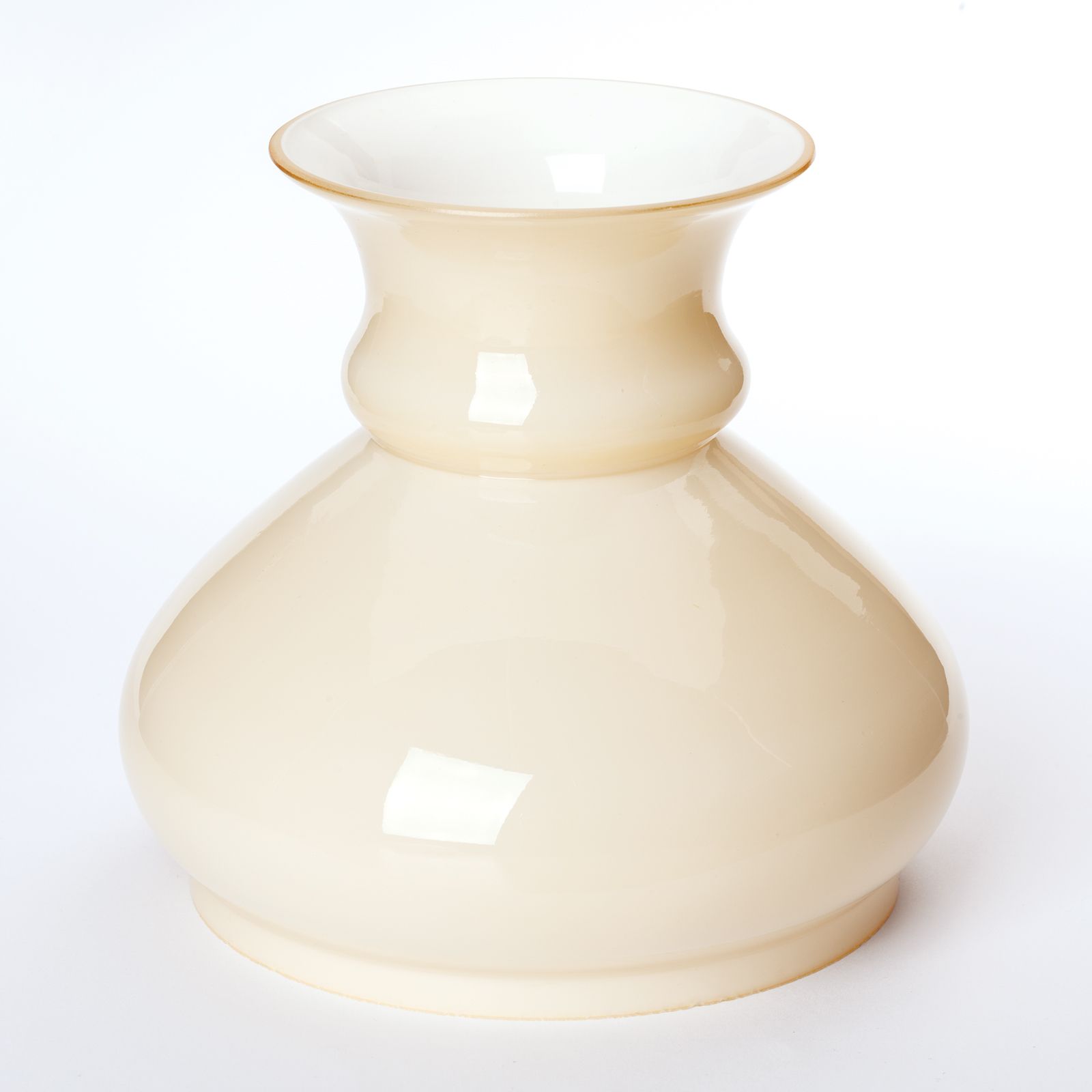 Petroleumlampenschirm 645/185/150, Ø 185 mm, Champagne glänzend