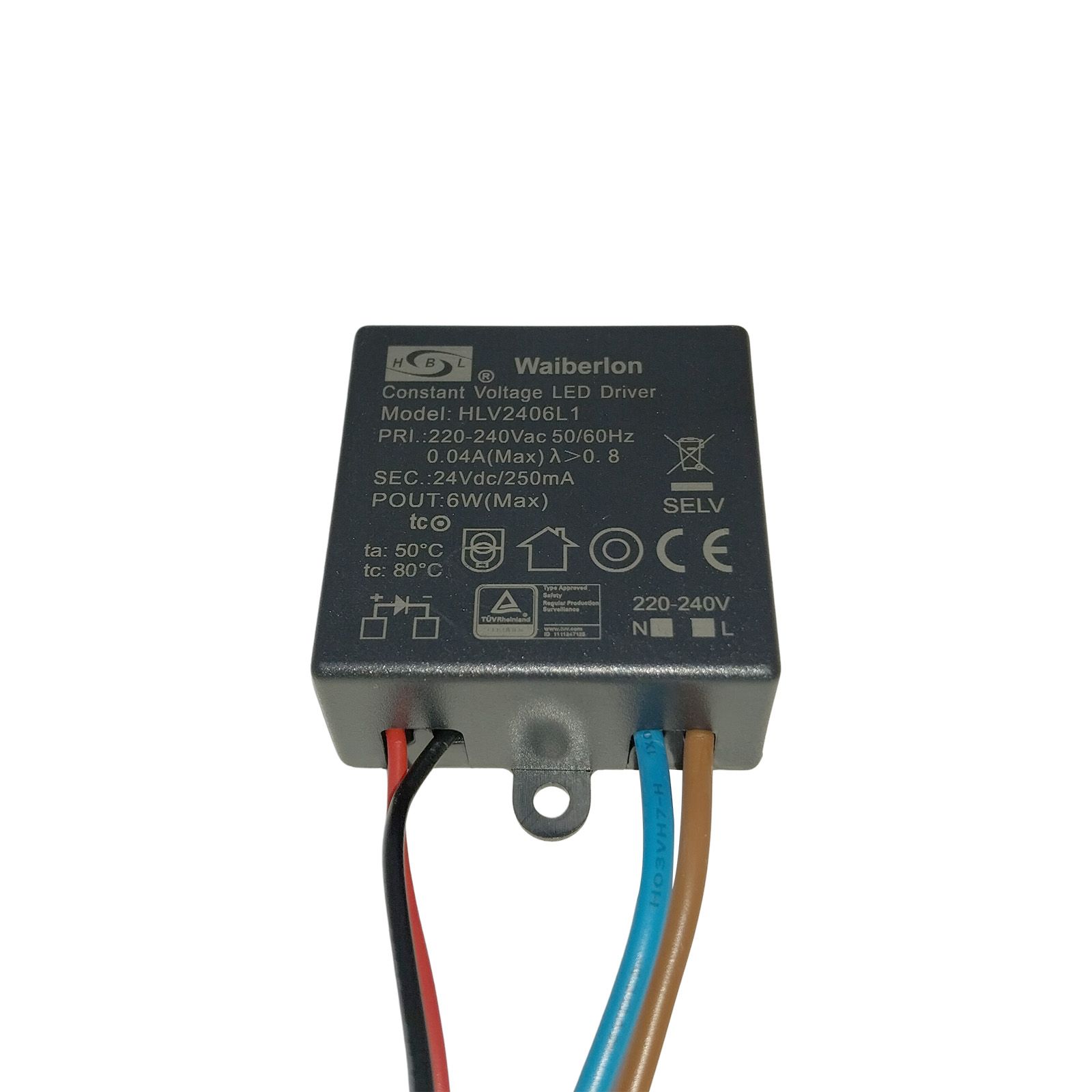 Driver 6vb Waiberlon HLV2406L1 0-6W, not dimmable
