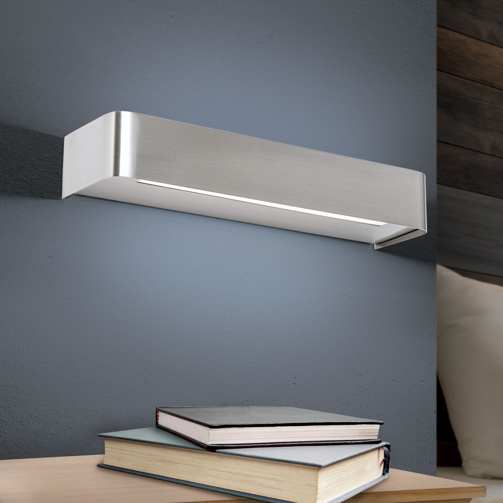 Wall light BERNHARD, satin