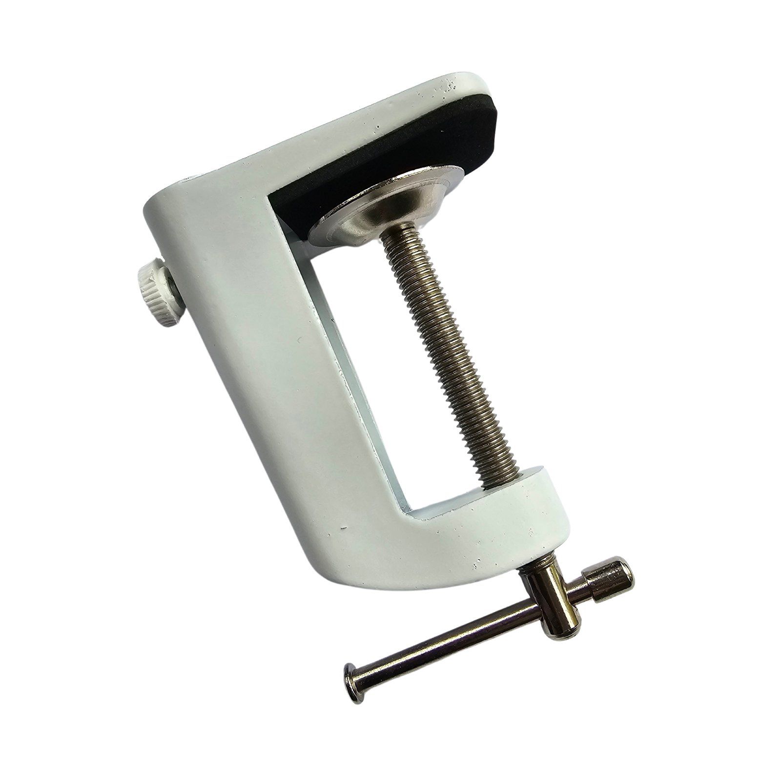 Table clamp for lights, white/nickel