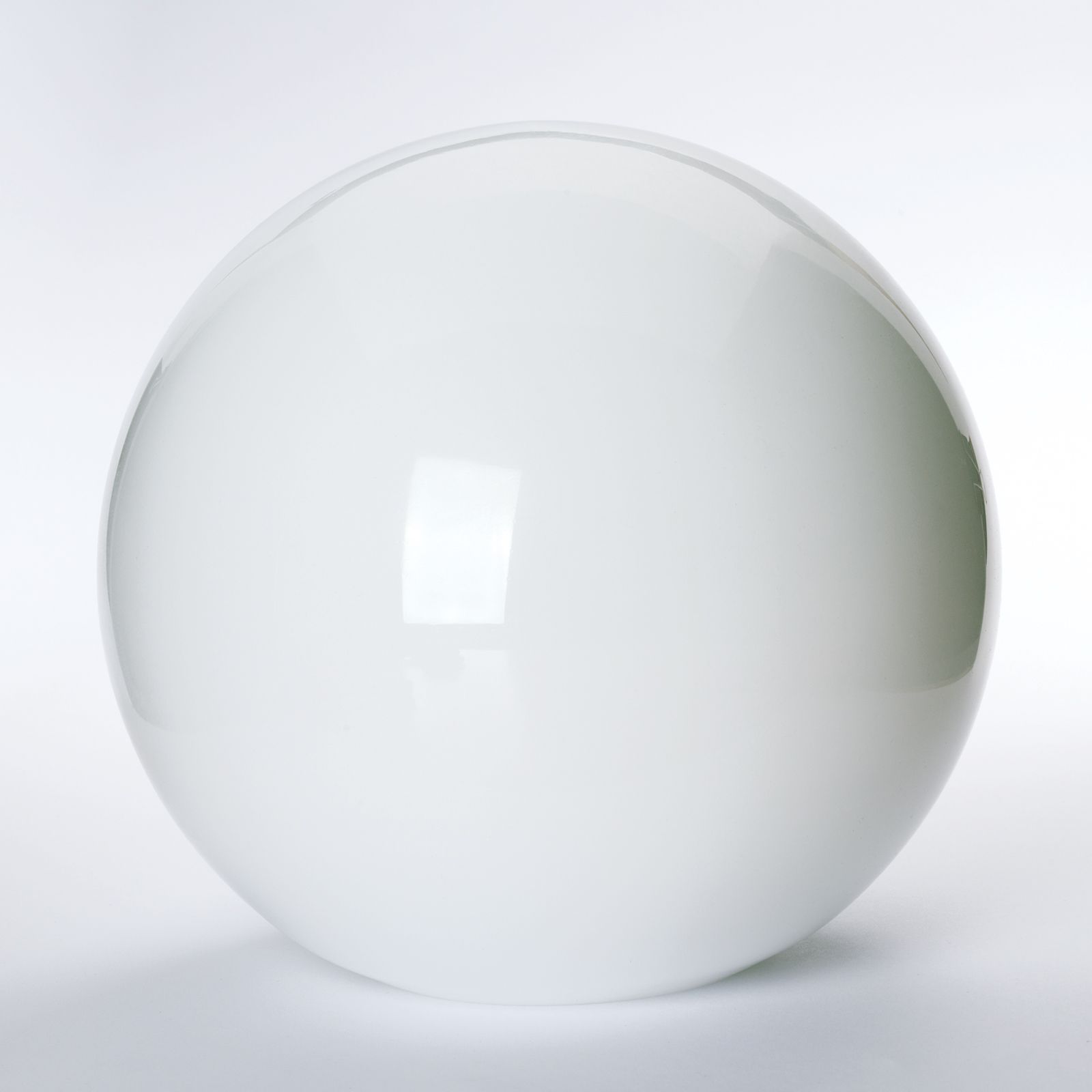Spherical glass 343, Ø 20 cm, Opal brill.
