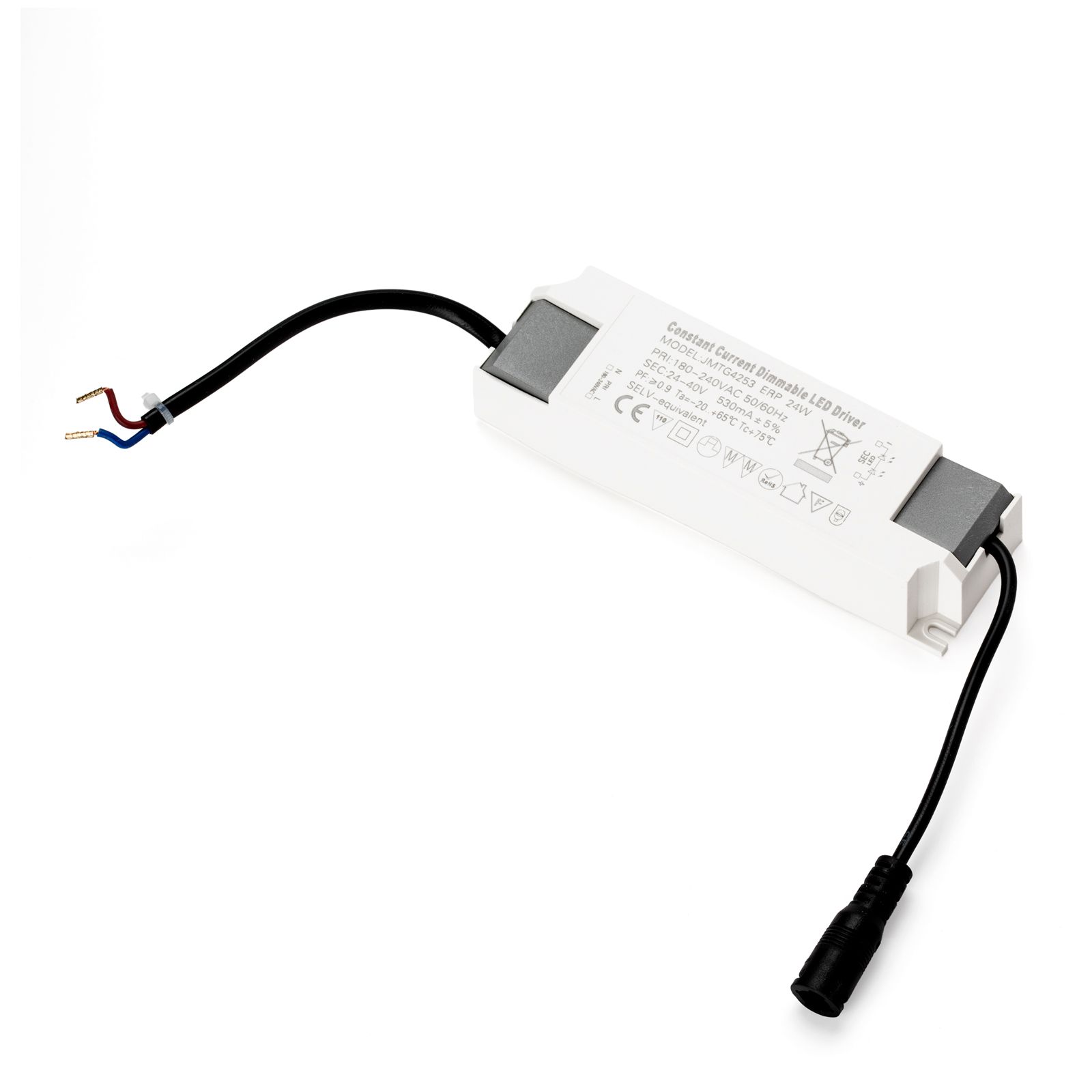Driver 25a JMTG4253 ERP 24W, 530mA, 24-40V, dimmbar