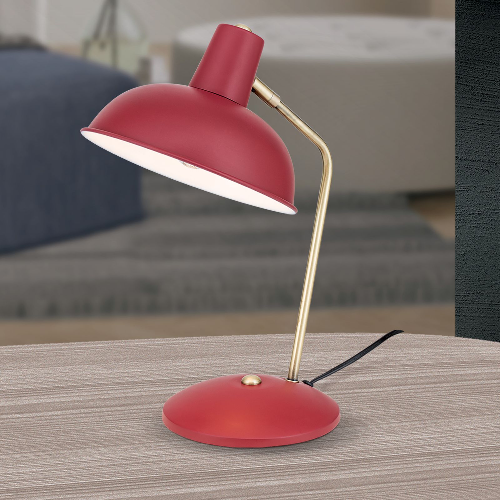FEDRA desk lamp, red