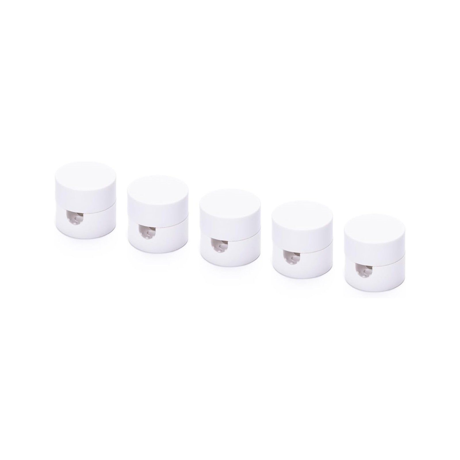Wall and ceiling pins 882, 5 pieces, Ø 20 mm, white