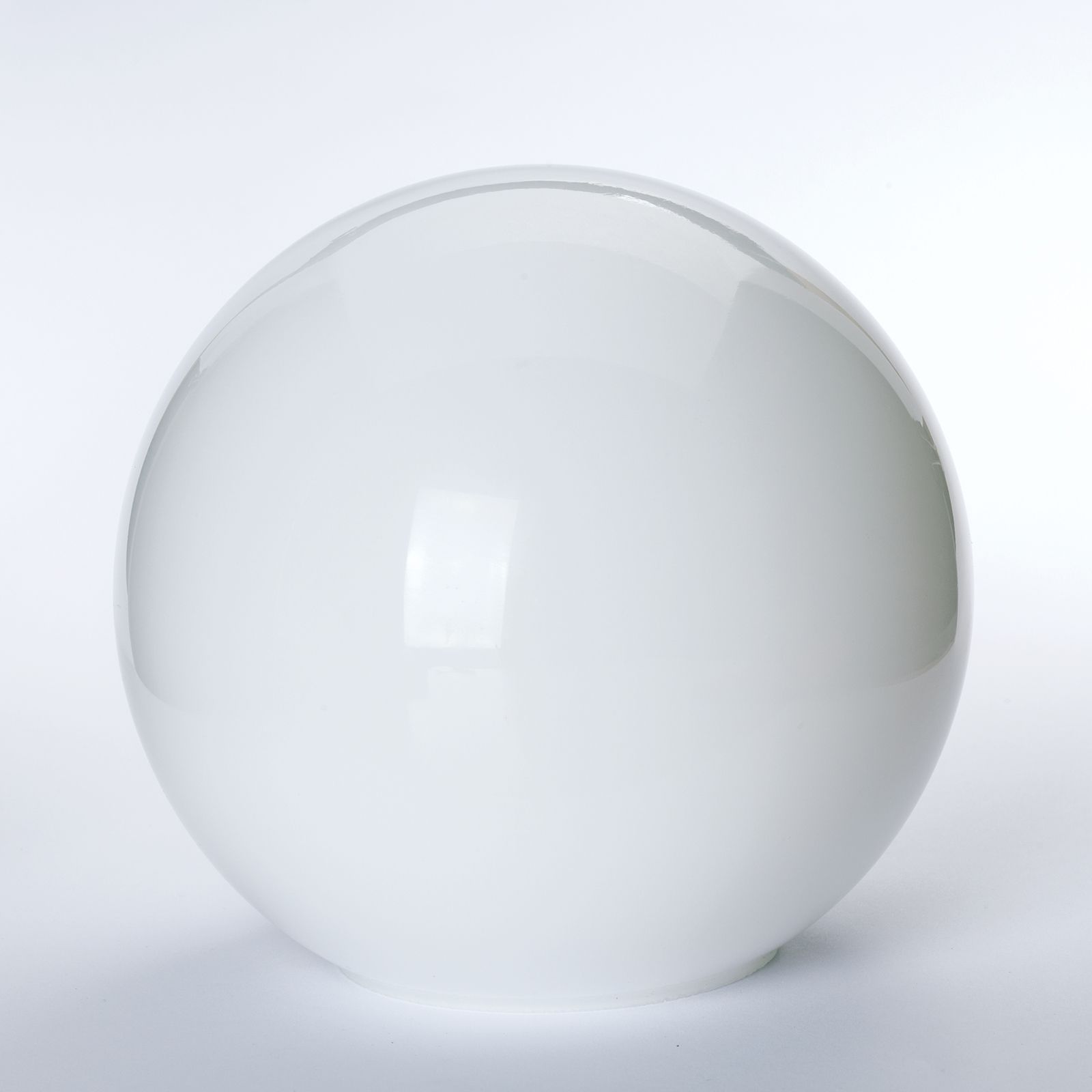 Spherical glass 343, Ø 16 cm, Opal brill.