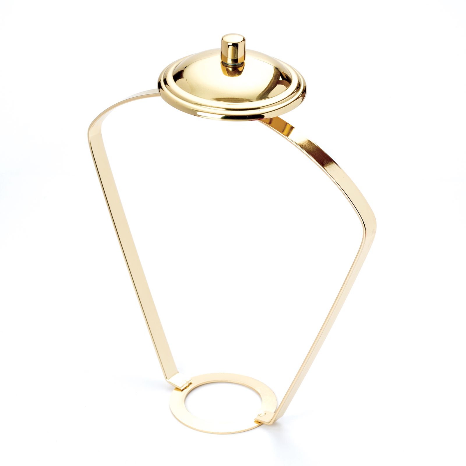 Lamp shade holder E27, gold