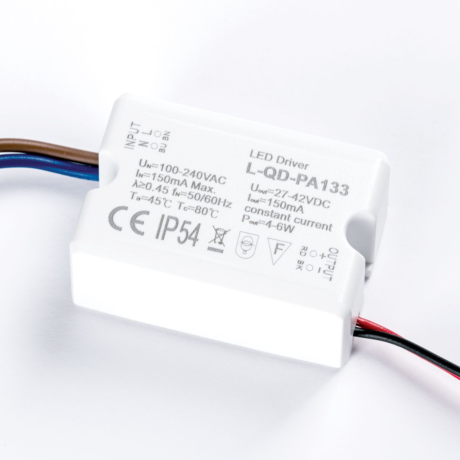 Driver 6g YUNDA L-QD-PA133 150mA 6W, non-dimmable