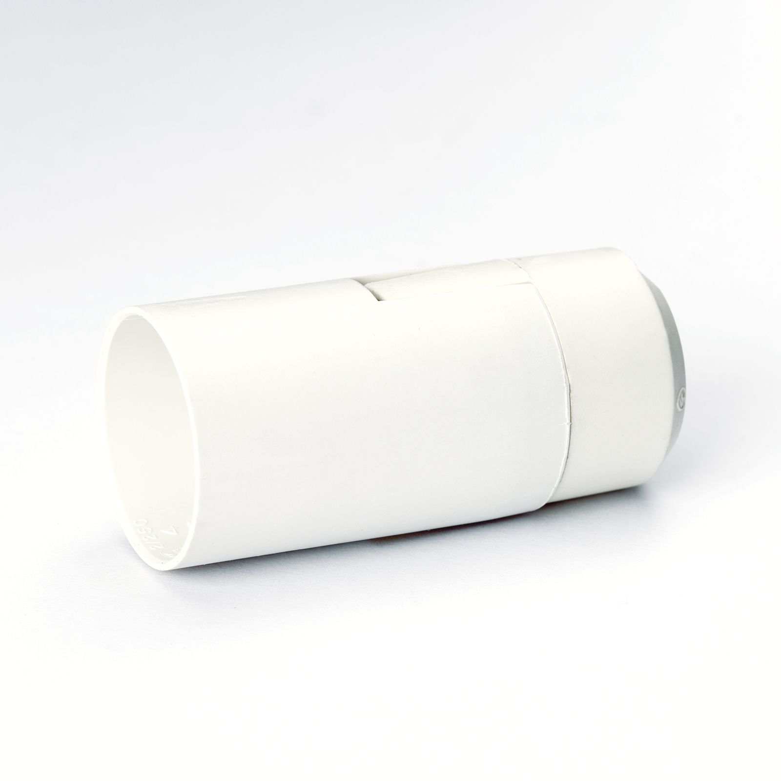 Click socket E14, thread M10x1, 58mm, white