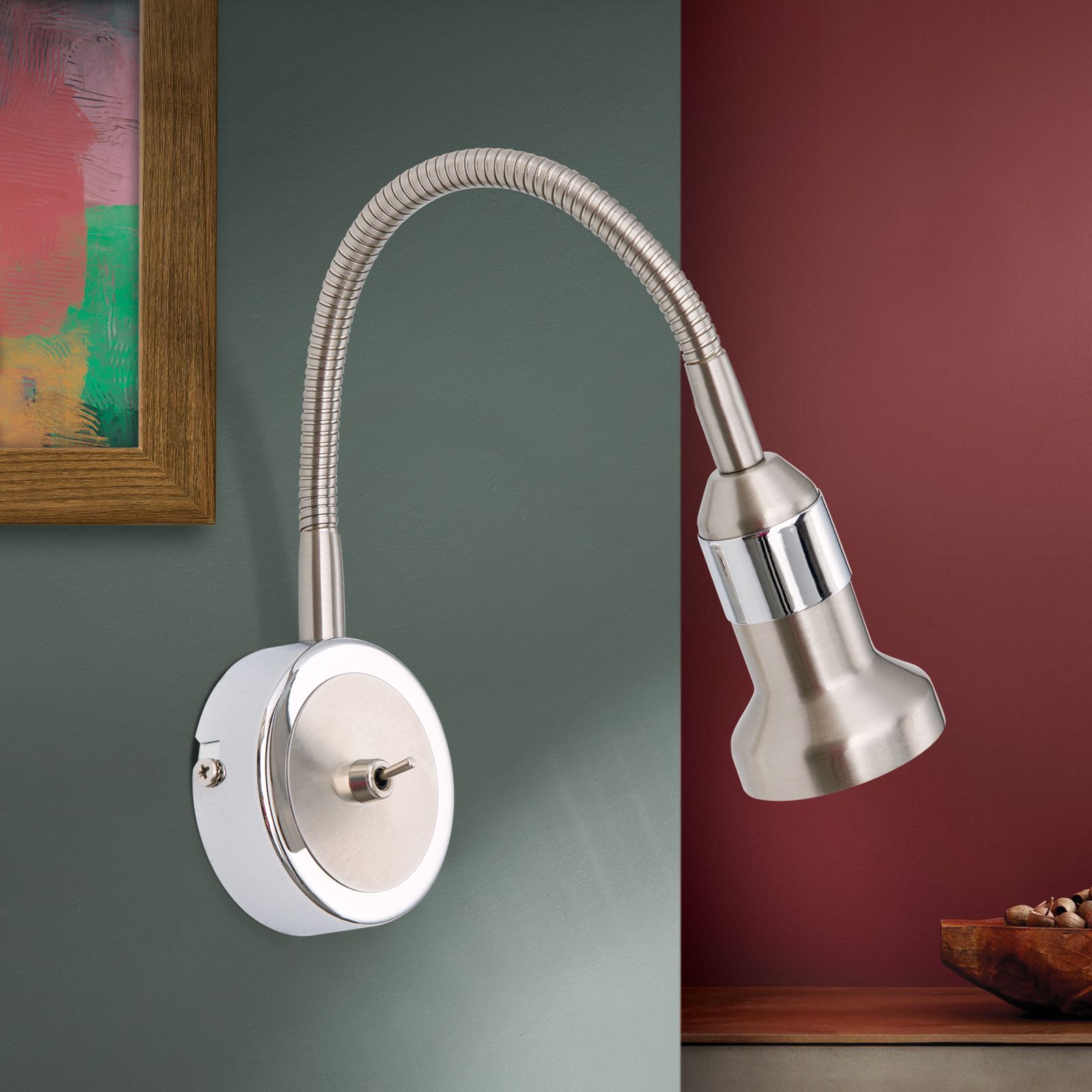 Spotlight SEBA, 1-flame, satinated