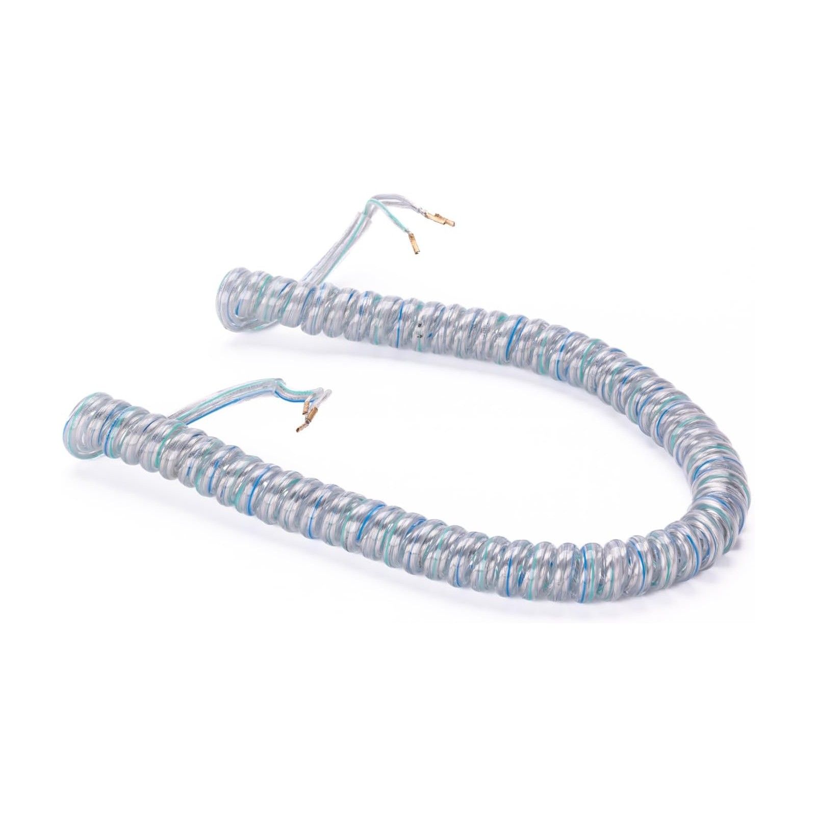Spiralkabel, 3x0,75mm, Transparent
