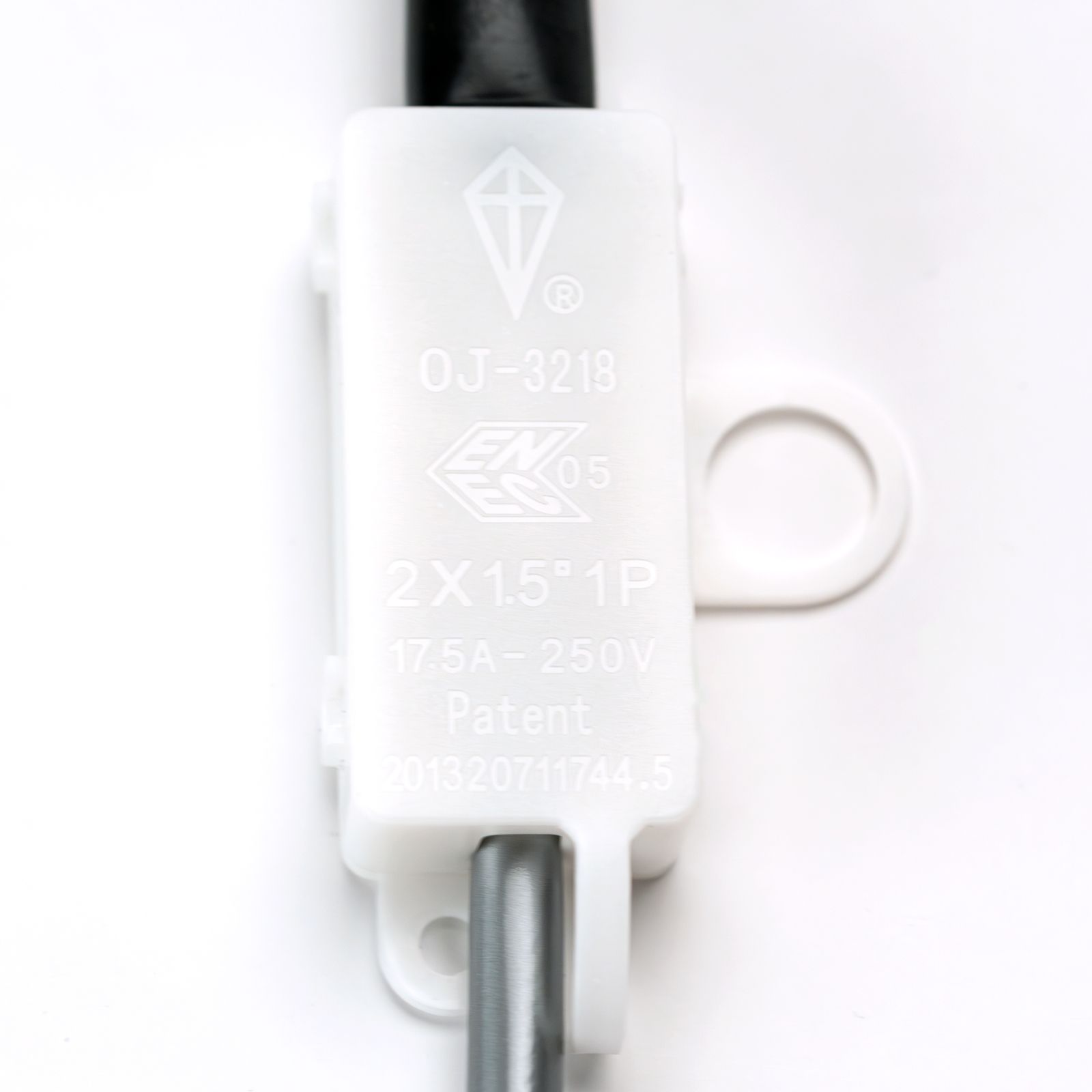 Junction box with tube OJ-3218, 2-pin | 268.03218-01
