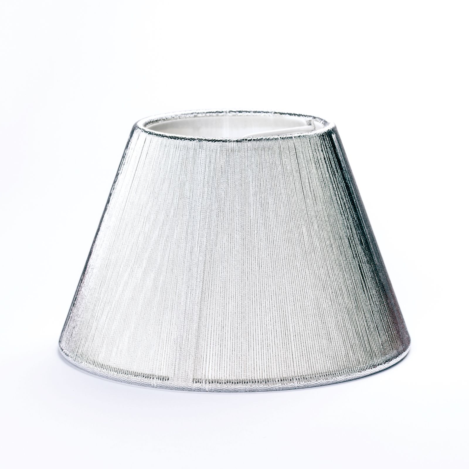 Lampshade KRISTALLDESIGN 4463, Ø 140 mm, silver